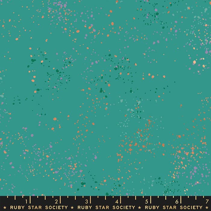 Speckled Metallic Succulent by Rashida Coleman Hale for Ruby Star Society and Moda Fabrics (RS5027 107M)