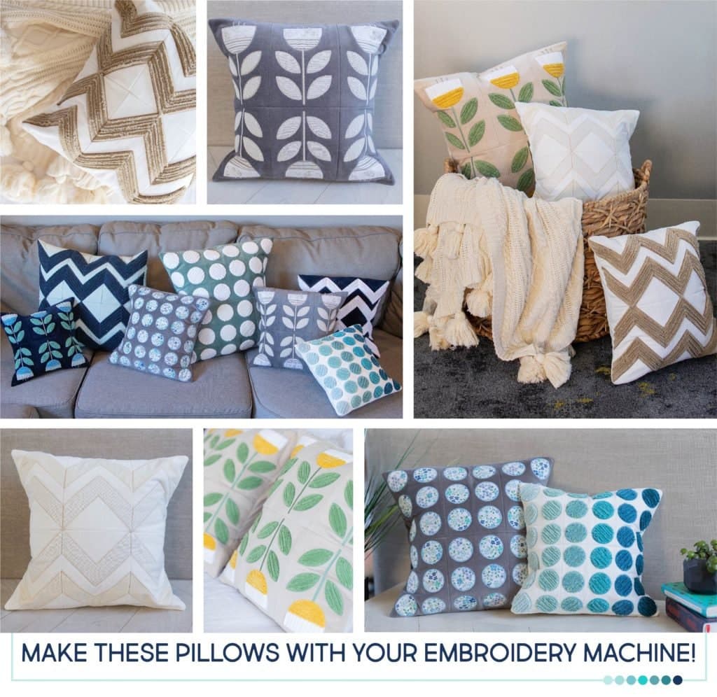 Annika's Throw Pillows by Kimberbell Designs - Machine Embroidery CD - KD596 - image 4