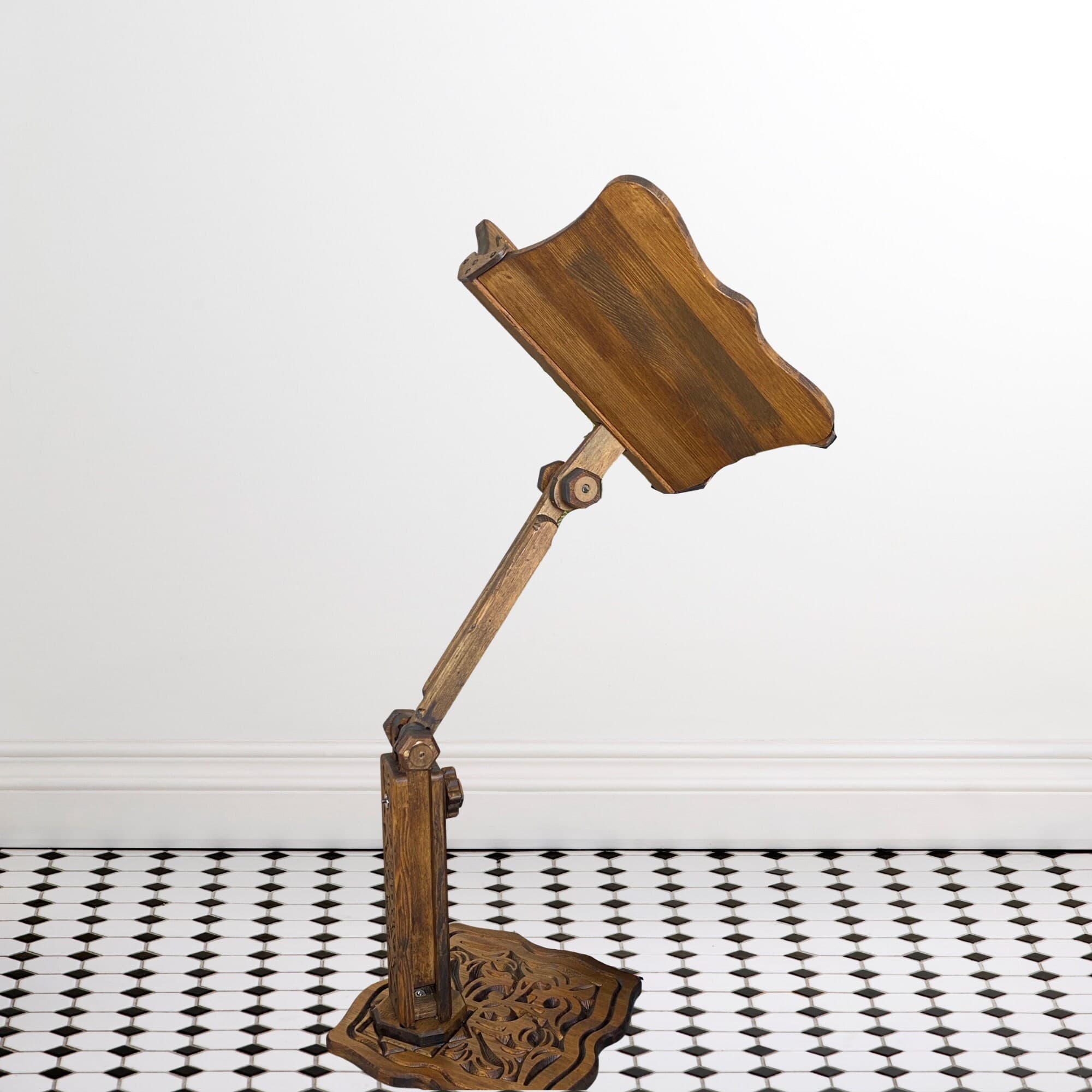 Personalized Adjustable Bible Stand, Large Quran Reading Stand, Bookshelf,Wooden Book Holder, Music Stand, Islamic Products, Christmas Gifts - image 5