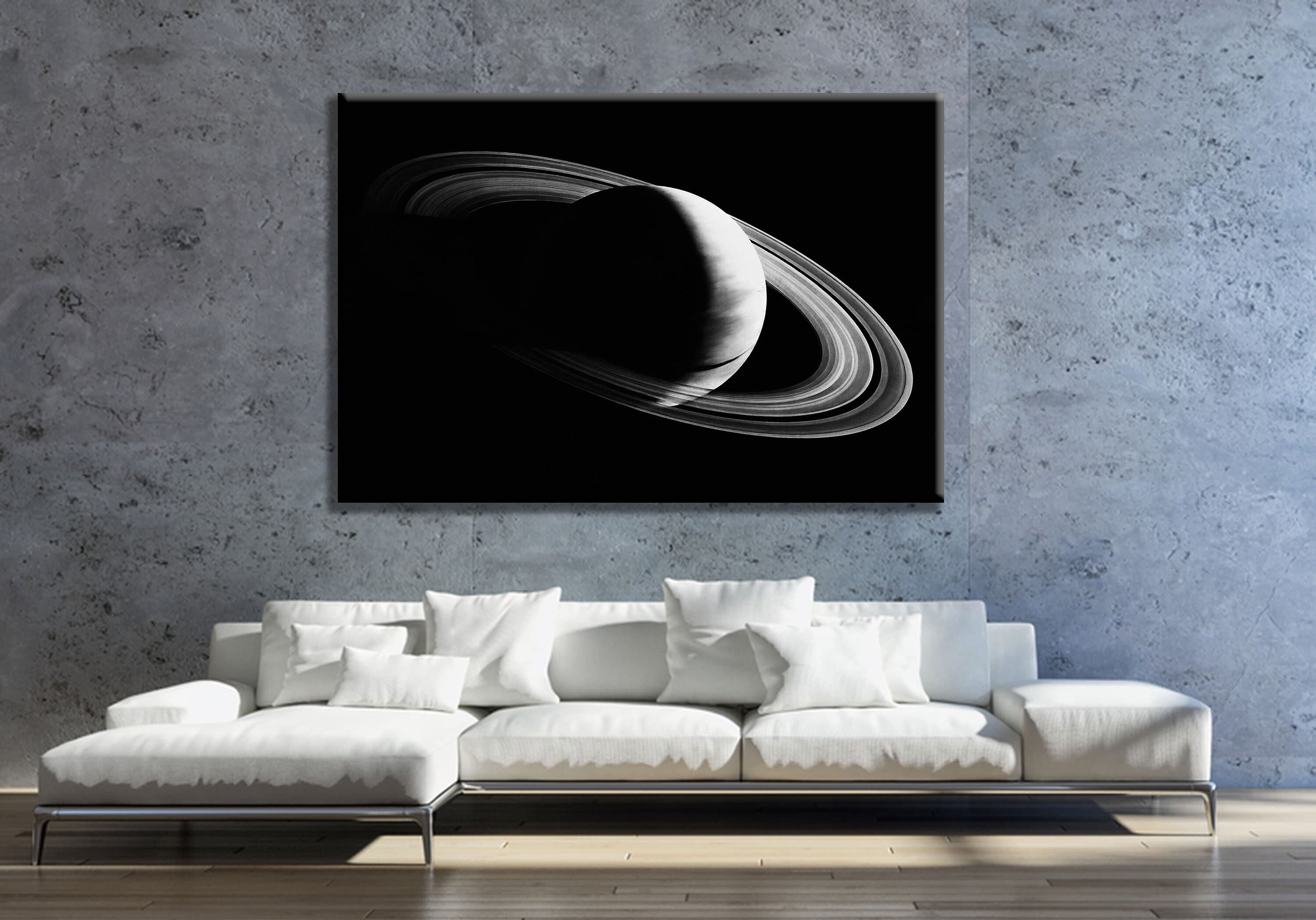 Saturn Master Canvas Wall Art, Robert Lungo Fine Art Reproduction - image 4