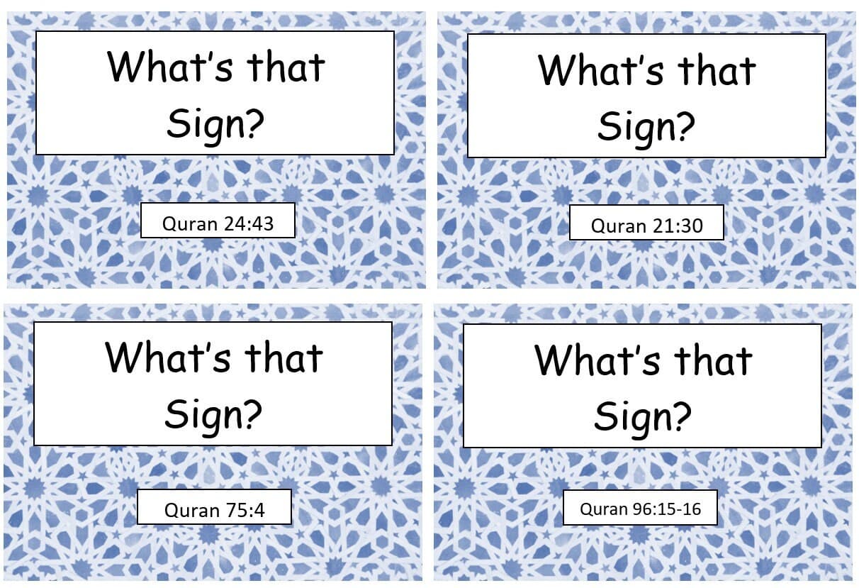 What's that Sign? Scratch Off Quran Activity - Look up Quran Verse to Learn Signs Allah Exists - Iman Boosting Kids Activity - image 3