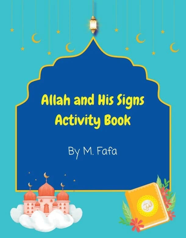 Allah and His Signs Islamic Activity Book - Kids Montessori Style Iman Building Activity Book (Instant Download)(Hardcopy w/Amazon see link) - image 3