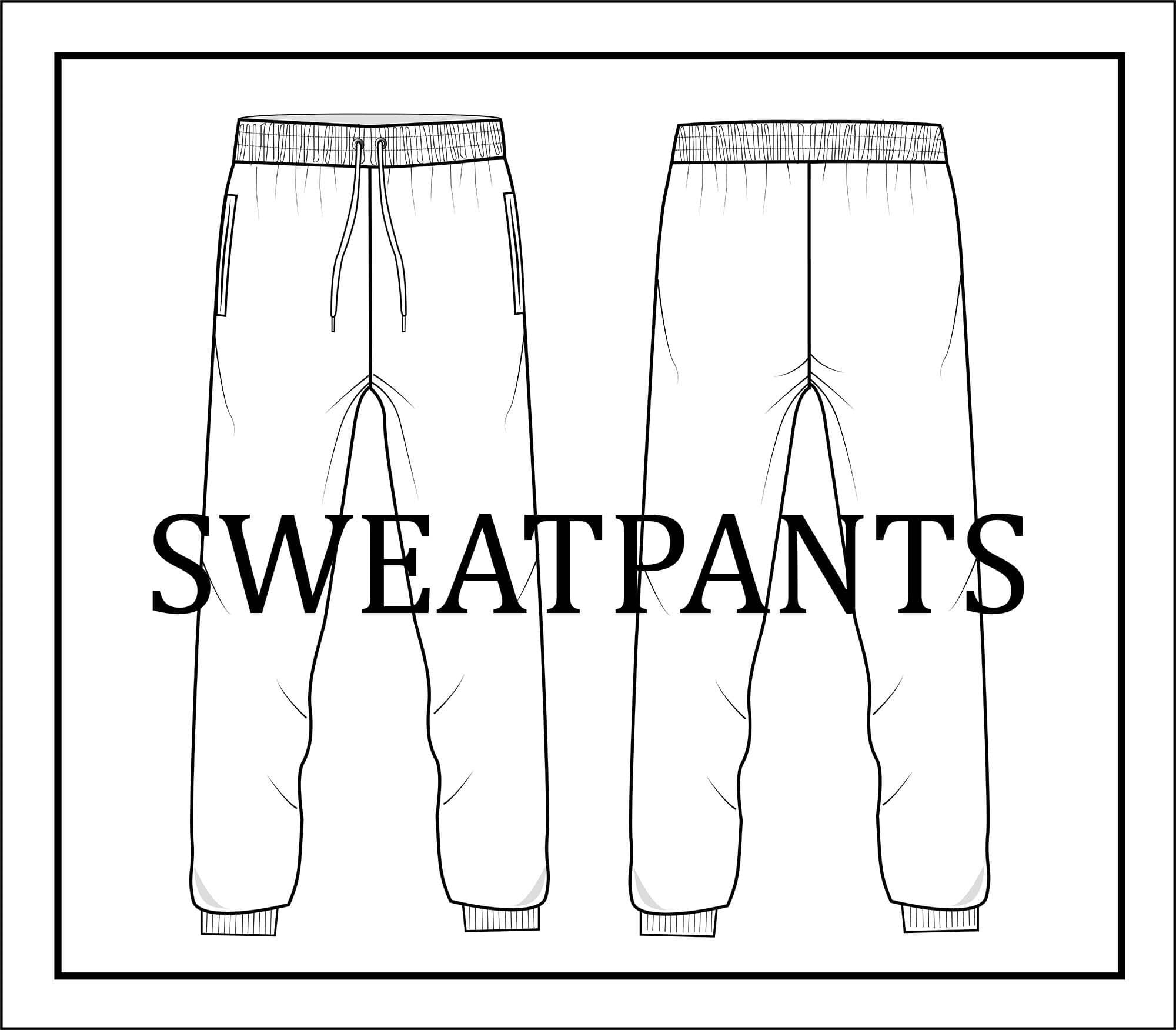 Streetwear Vector Bundle: Fashion Flat Sketches (Digital Download) - image 3