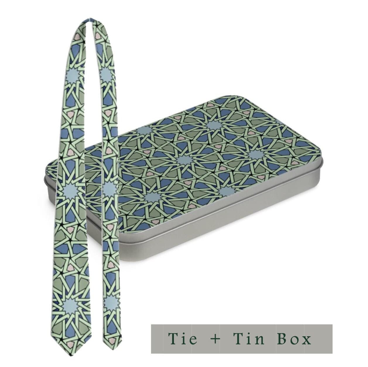 Ornamented Patterned Tie | Inspired by Islamic Art