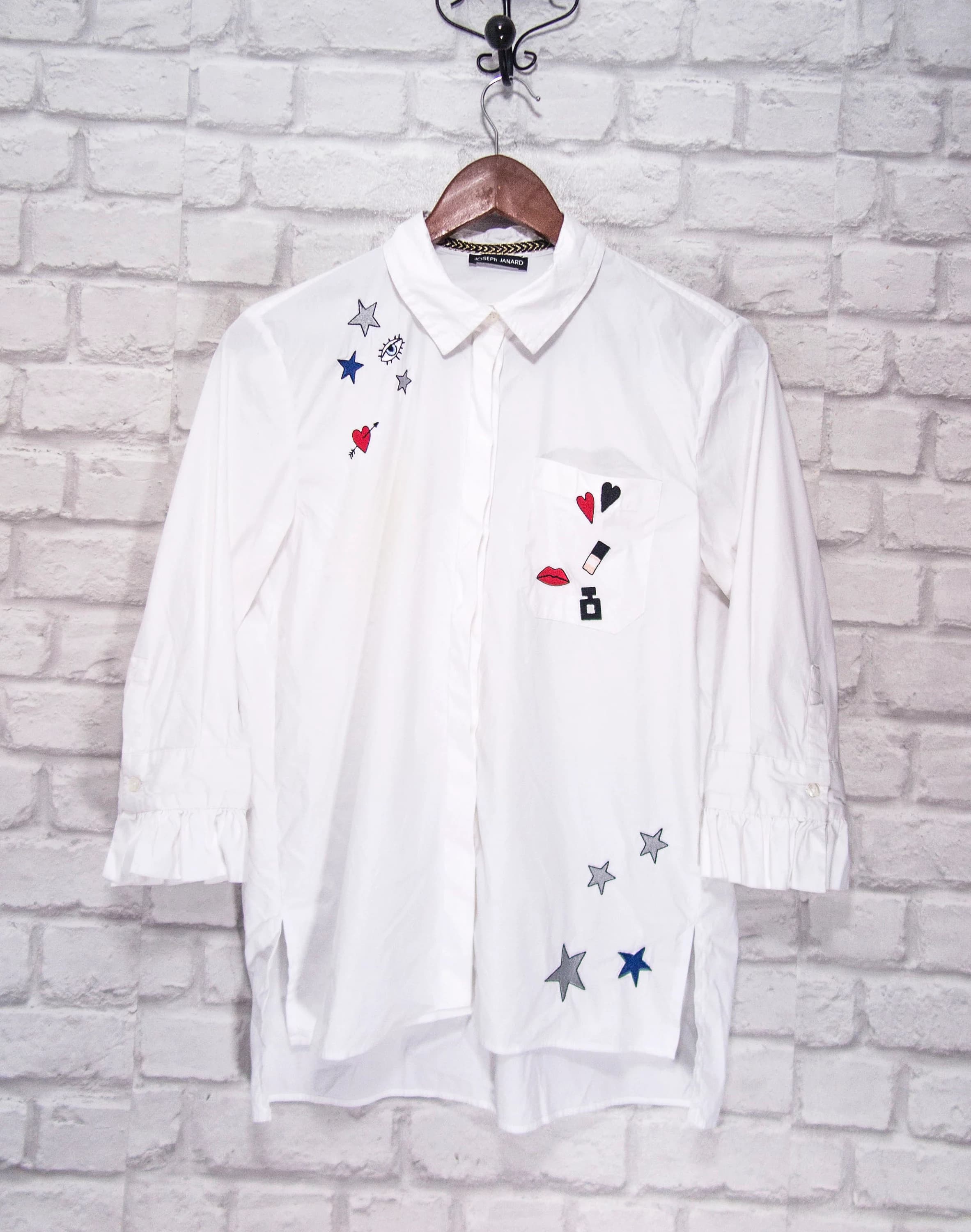 Joseph Janard Cotton Women's Casual Shirt Size UK 10 / EU 38 - image 3
