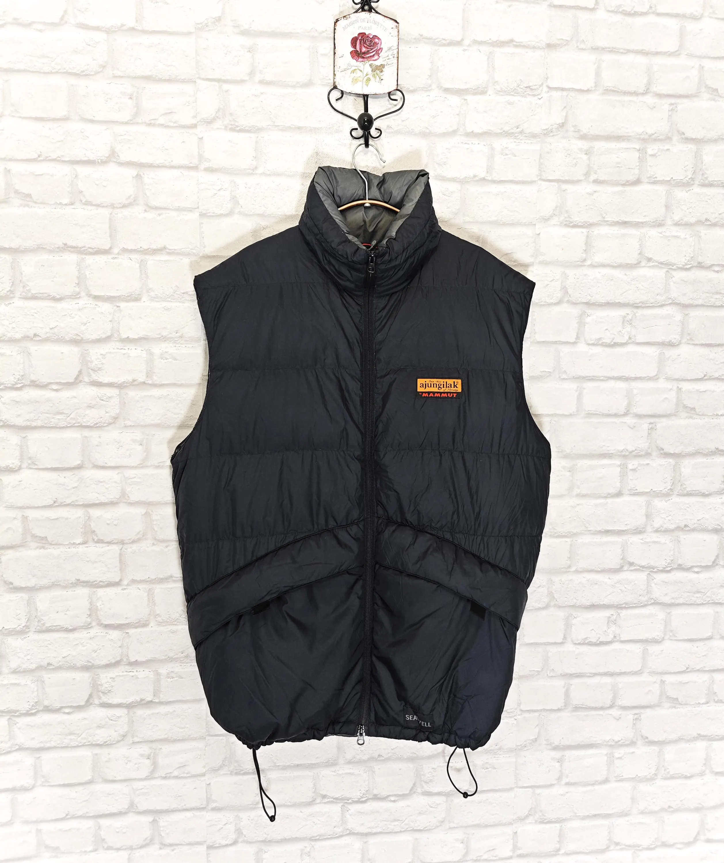 Mammut Ajungilak Mens Down Puffer Gilet Bodywarmer Size XL - image 3