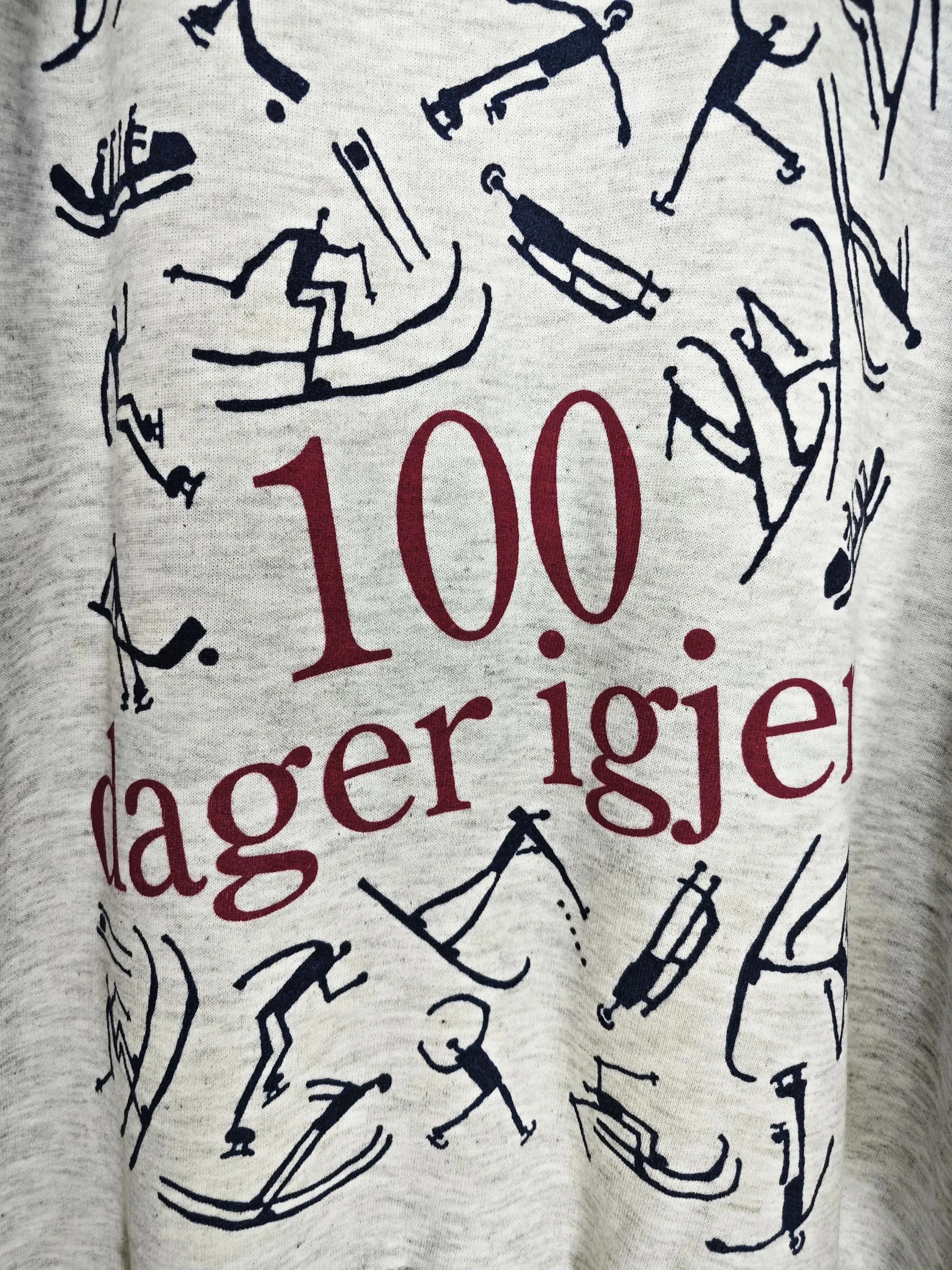 Jerzees Lilehammer 94's Vintage Made in USA Olympic Games Retro Coca Cola Top Sweatshirt Size XL - image 4