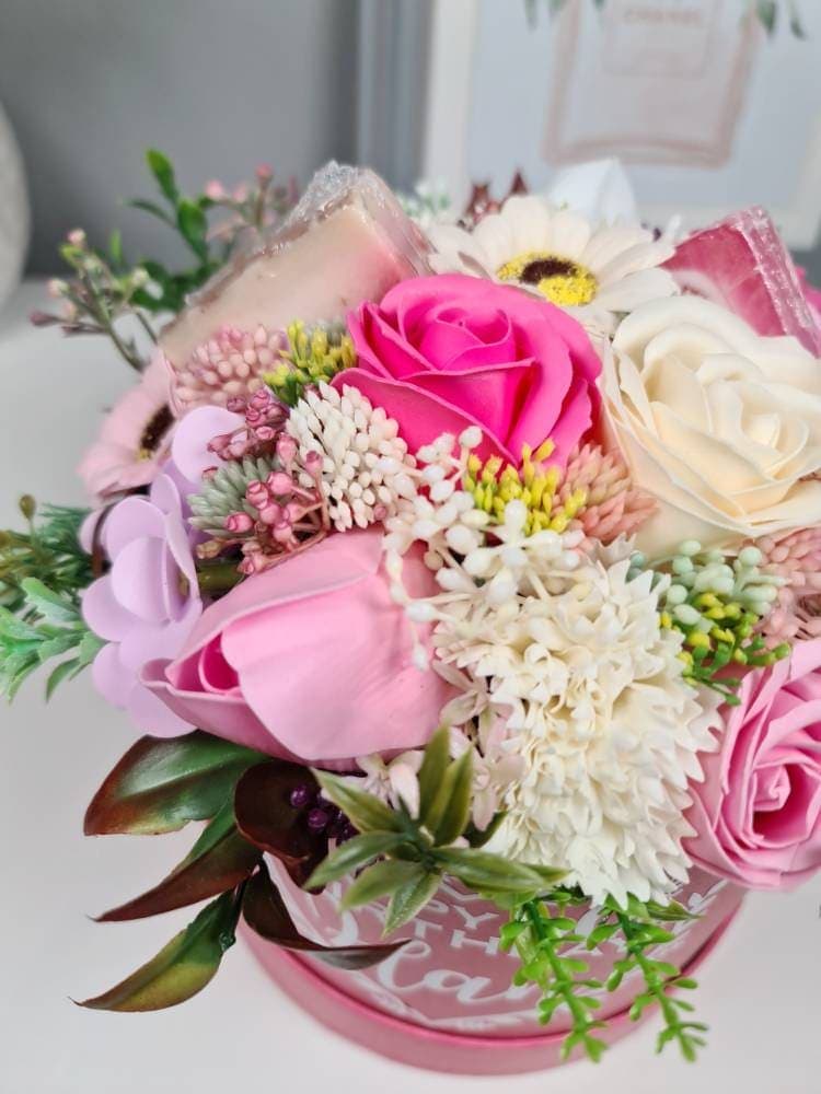 Personalised Soap Flower Bouquet, Gift Box For Her - image 4