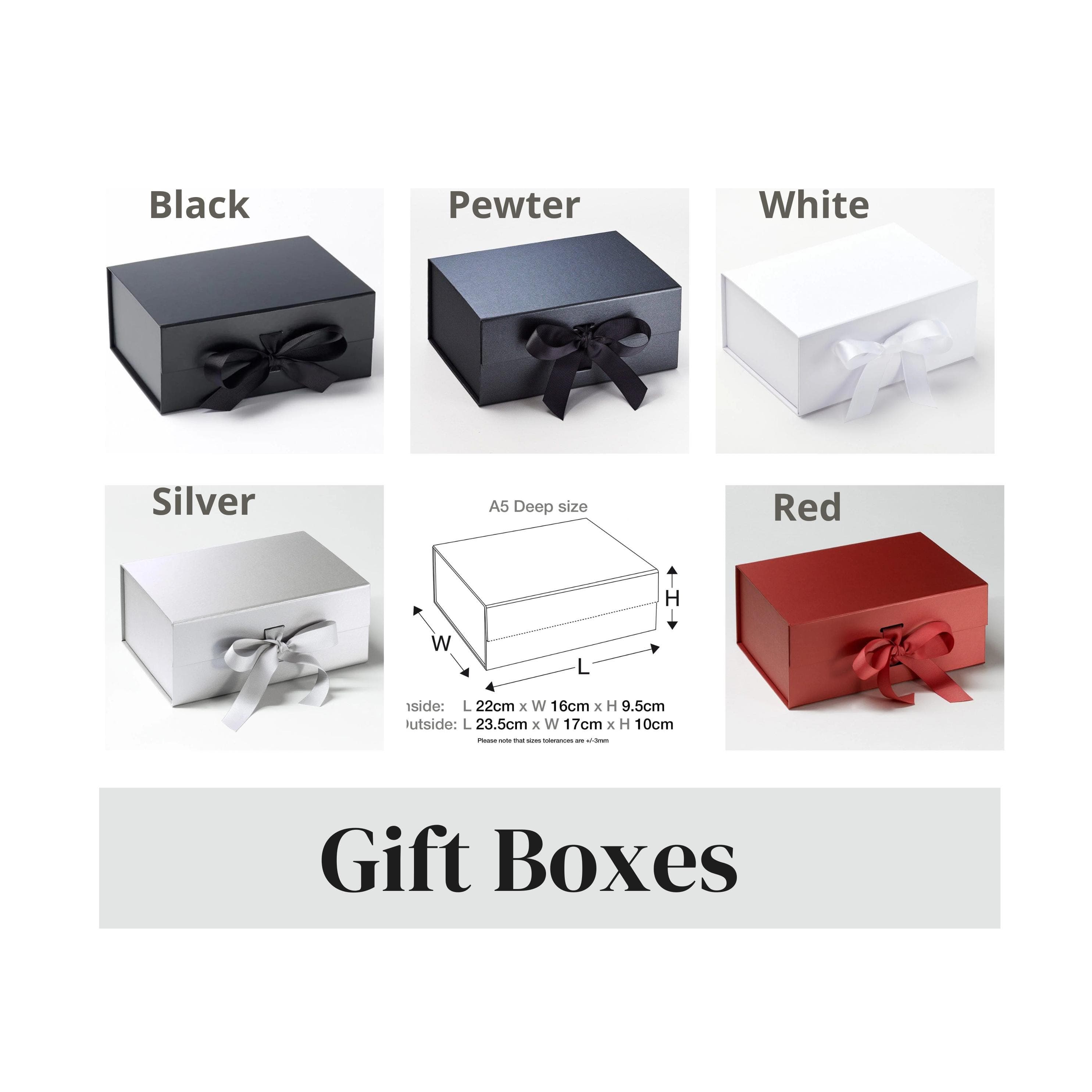 Gift Box Colours available