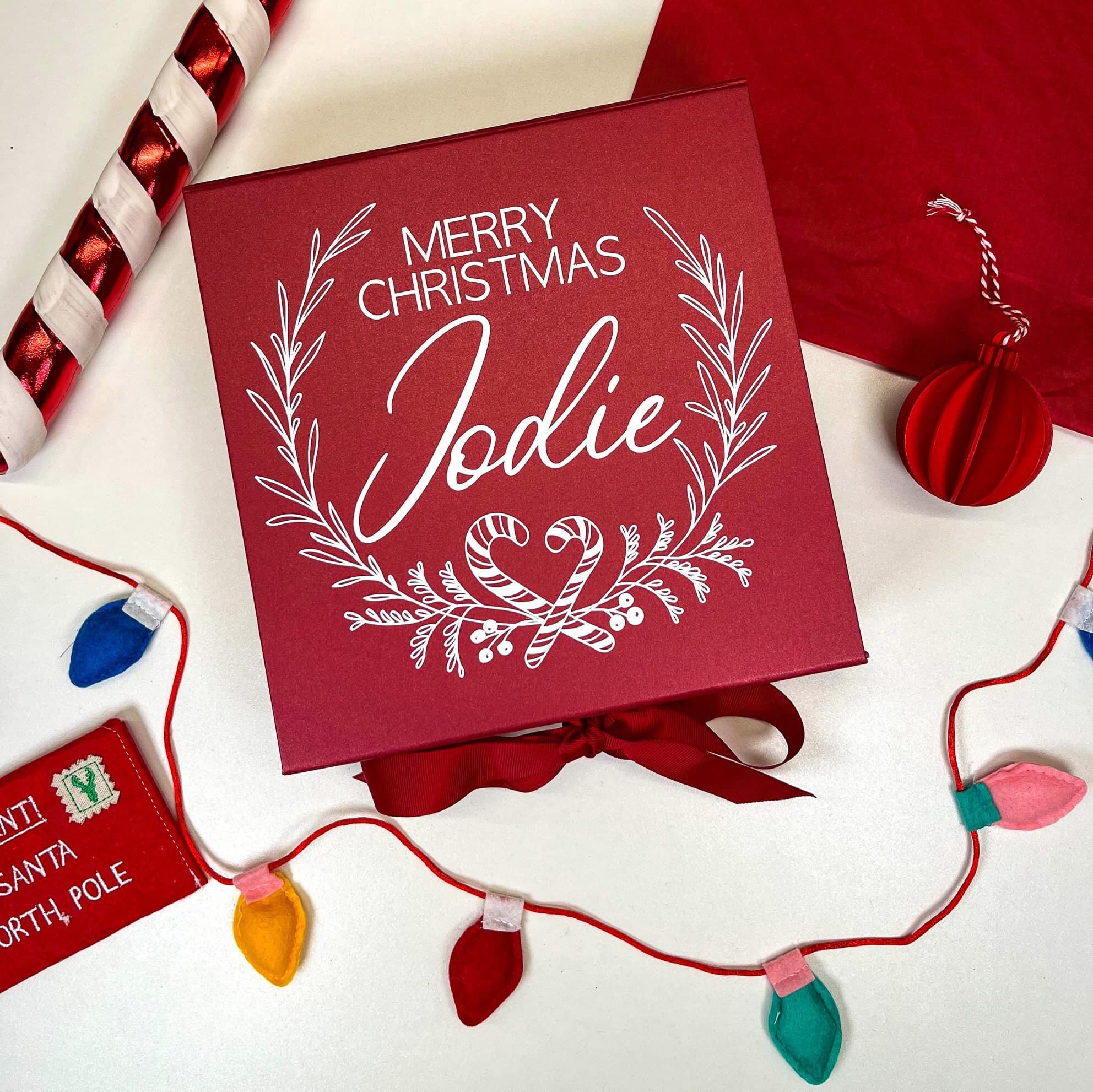 Personalised Christmas Eve Gift Box, Luxury Keepsake Box - image 3