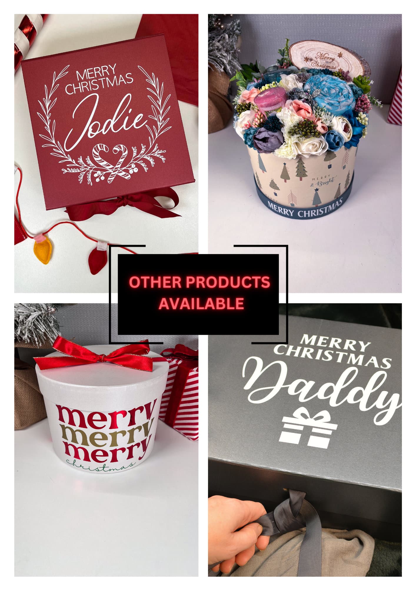 Other personalised products available in our store