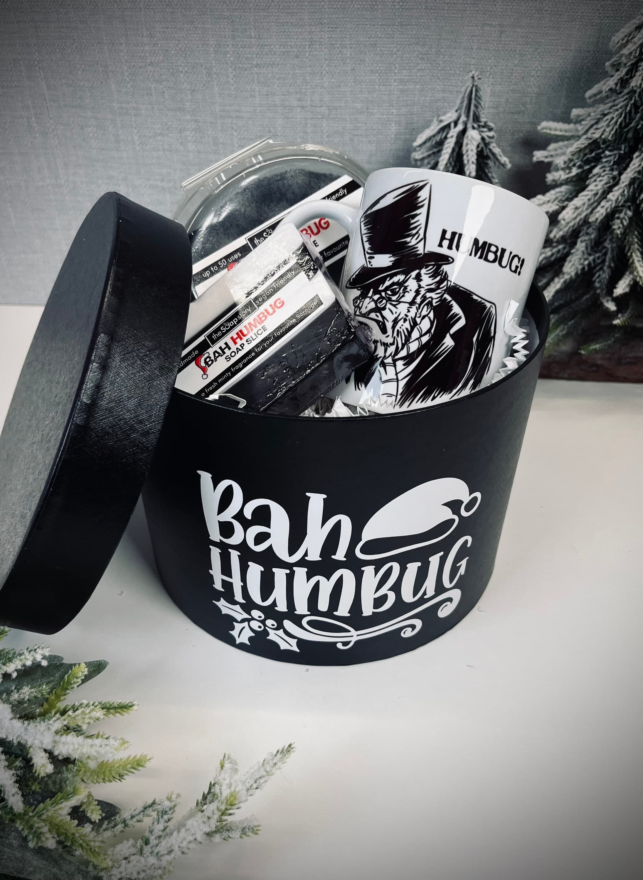 Bah Humbug Christmas Gift Set, Vegan Handmade Soap and Mug - image 3