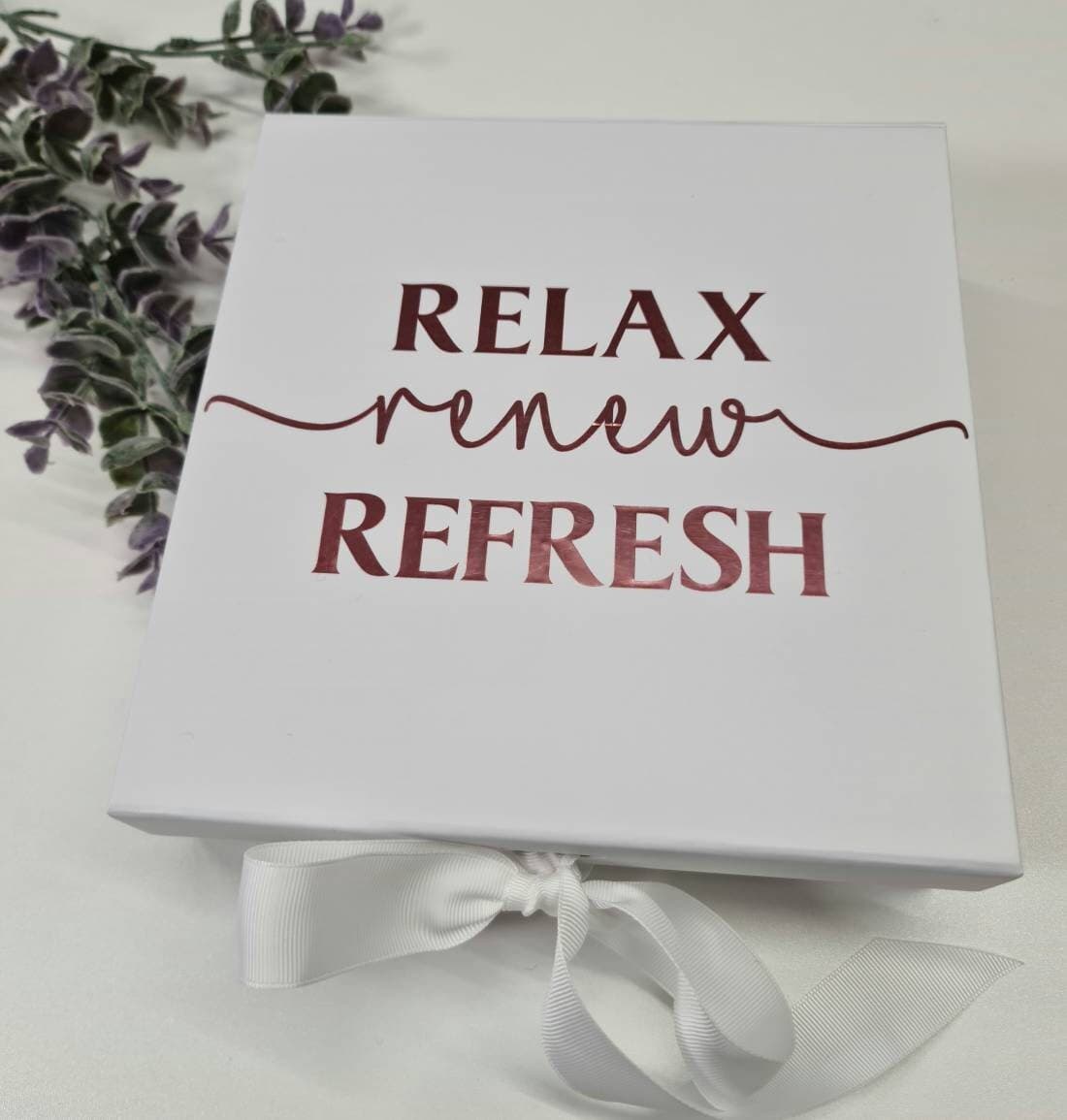 Personalised Magnetic Gift Box, Luxury Keepsake Box with Ribbon - image 5