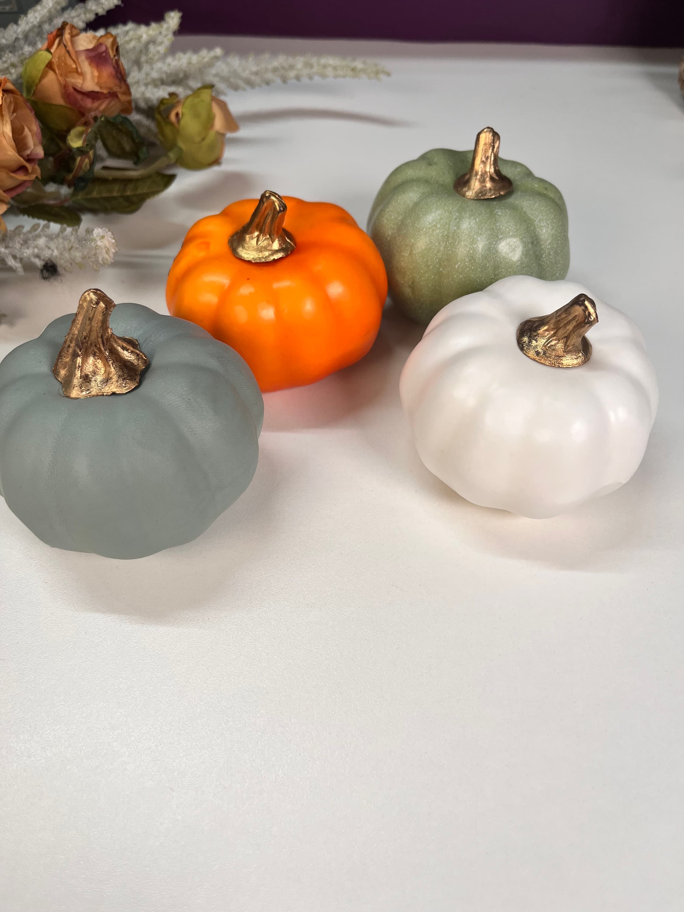 Personalised Foam Pumpkin: Halloween Decor, Little Pumpkin Gift - image 3