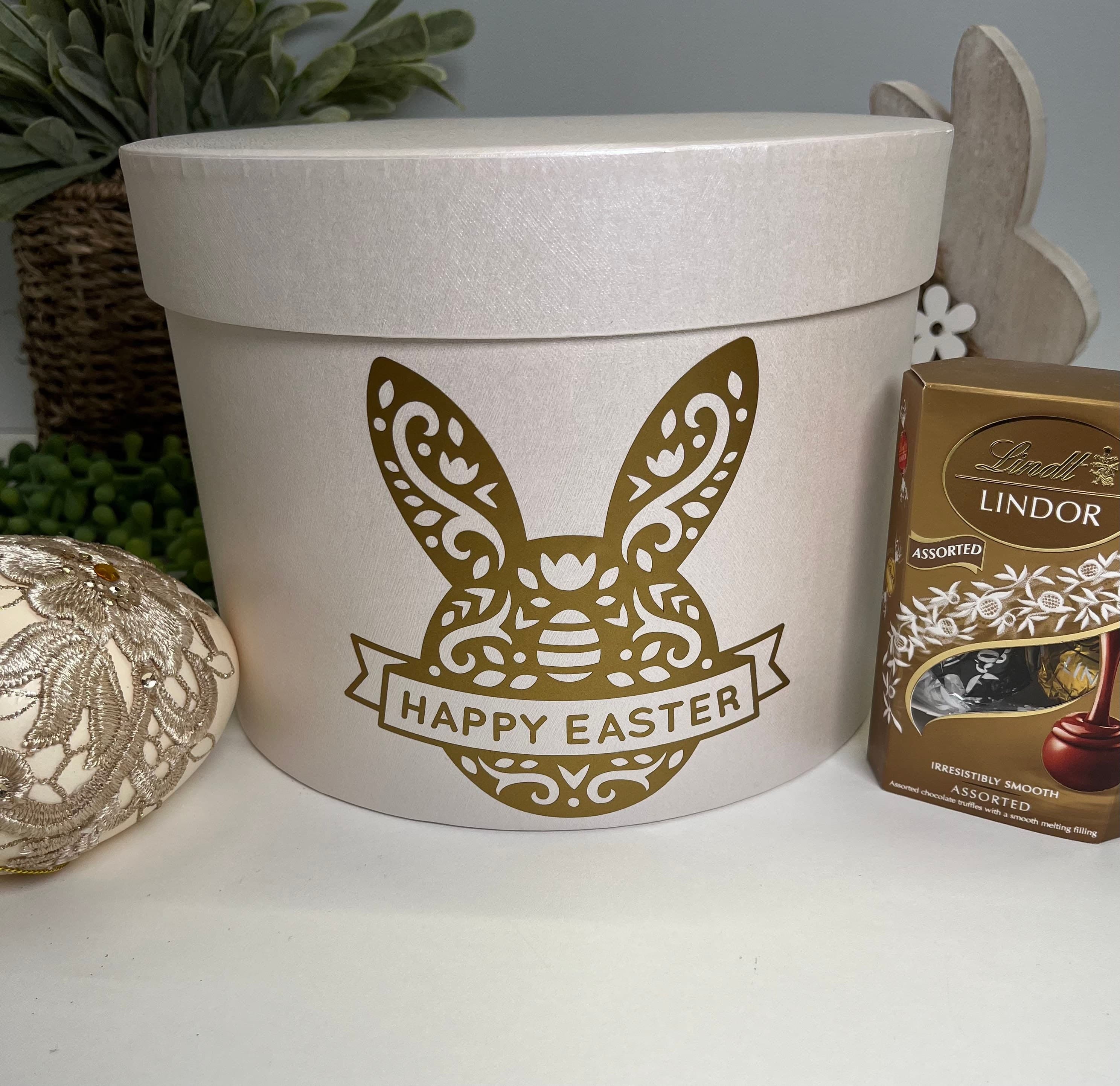 Personalised Easter Gift Box, Lindor Chocolates, Yankee Candle - image 4