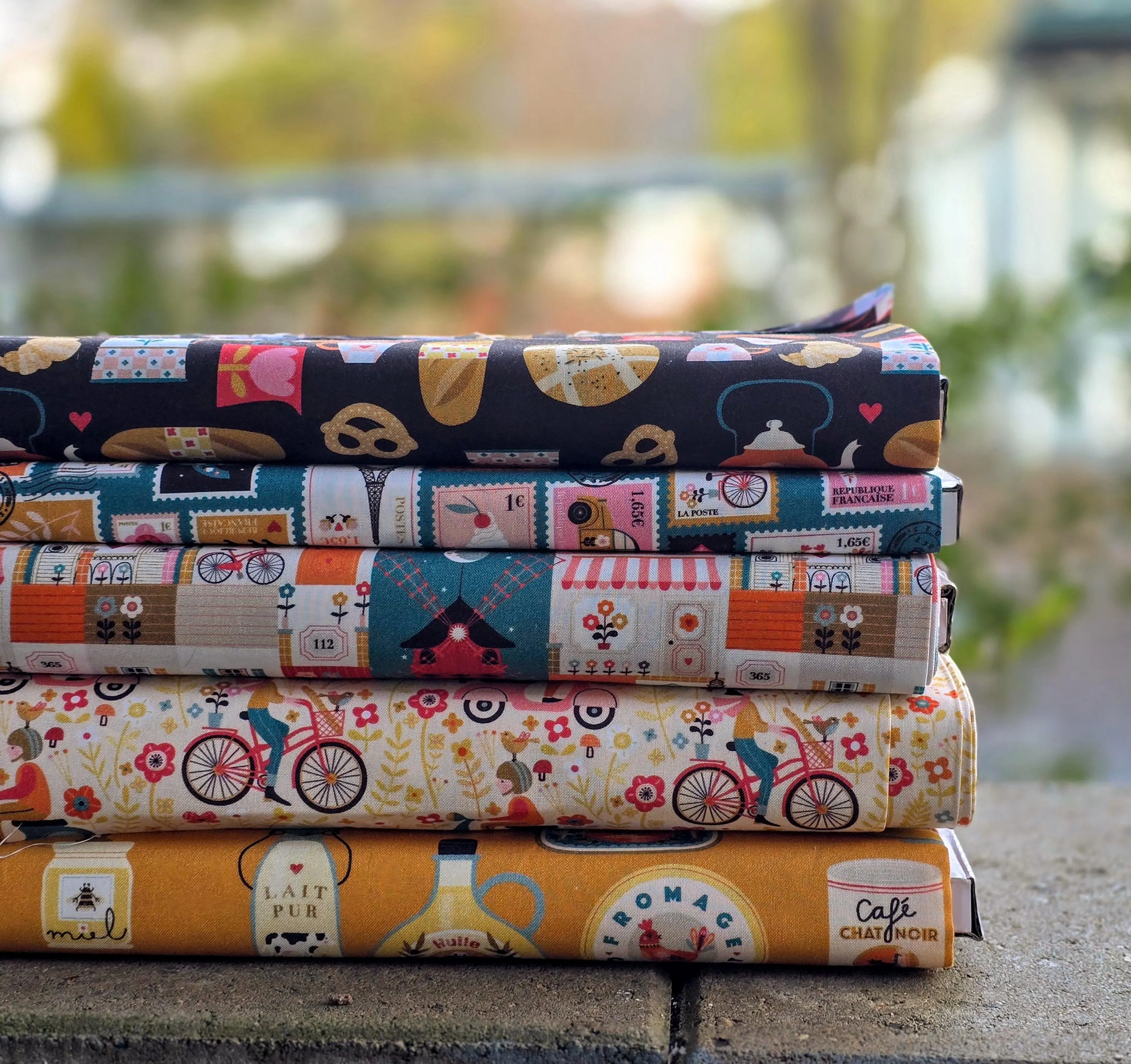 Bon Voyage - Dashwood Studio - Quartiers De Paris - quilting fabric - sewing fabric - image 3