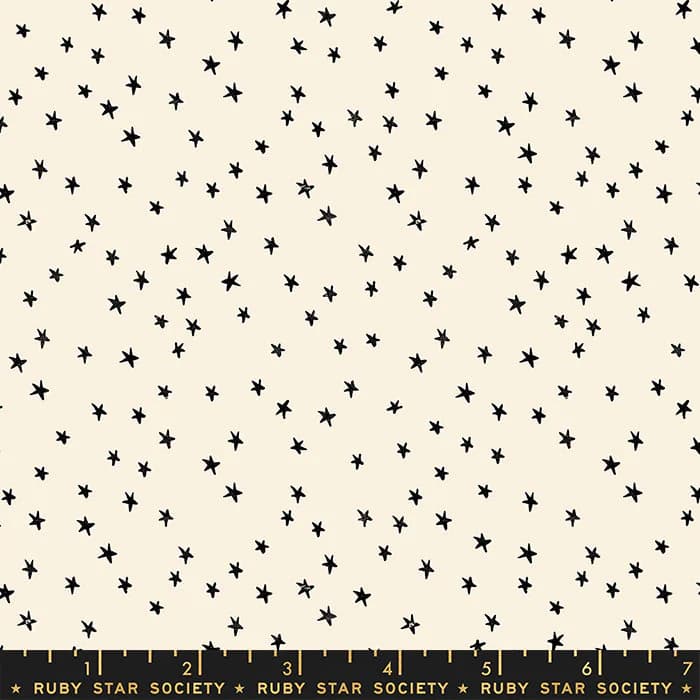 Ruby Star Society - Starry Mini - Natural - fabric for sewing, fabric for quilting - image 3