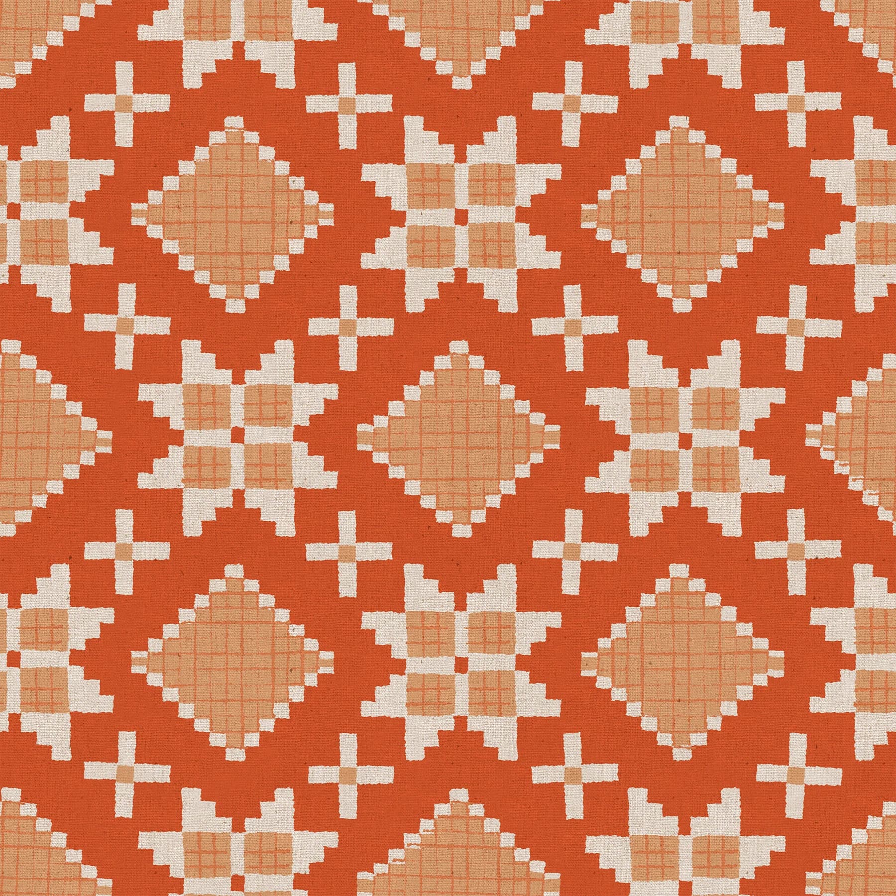 Ruby Star Society - Heirloom - Star in Red - Alexia Abegg - fabric for sewing, fabric for bagmaking