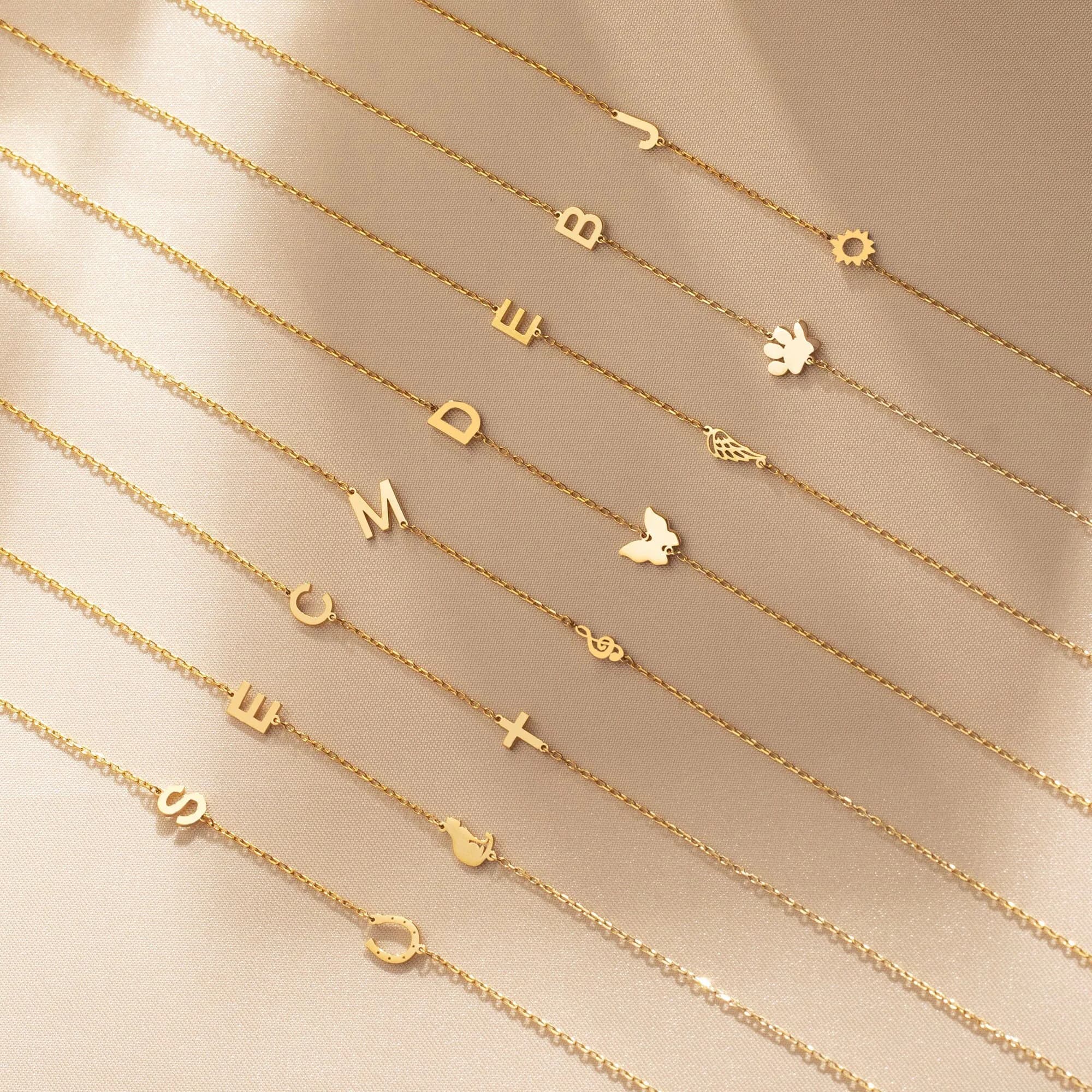Cat Necklace, Personalized Cat Initial Necklace, Pet Memorial Jewelry, Necklace with Cat Symbol, Mother days gift, Cat Necklace - image 4
