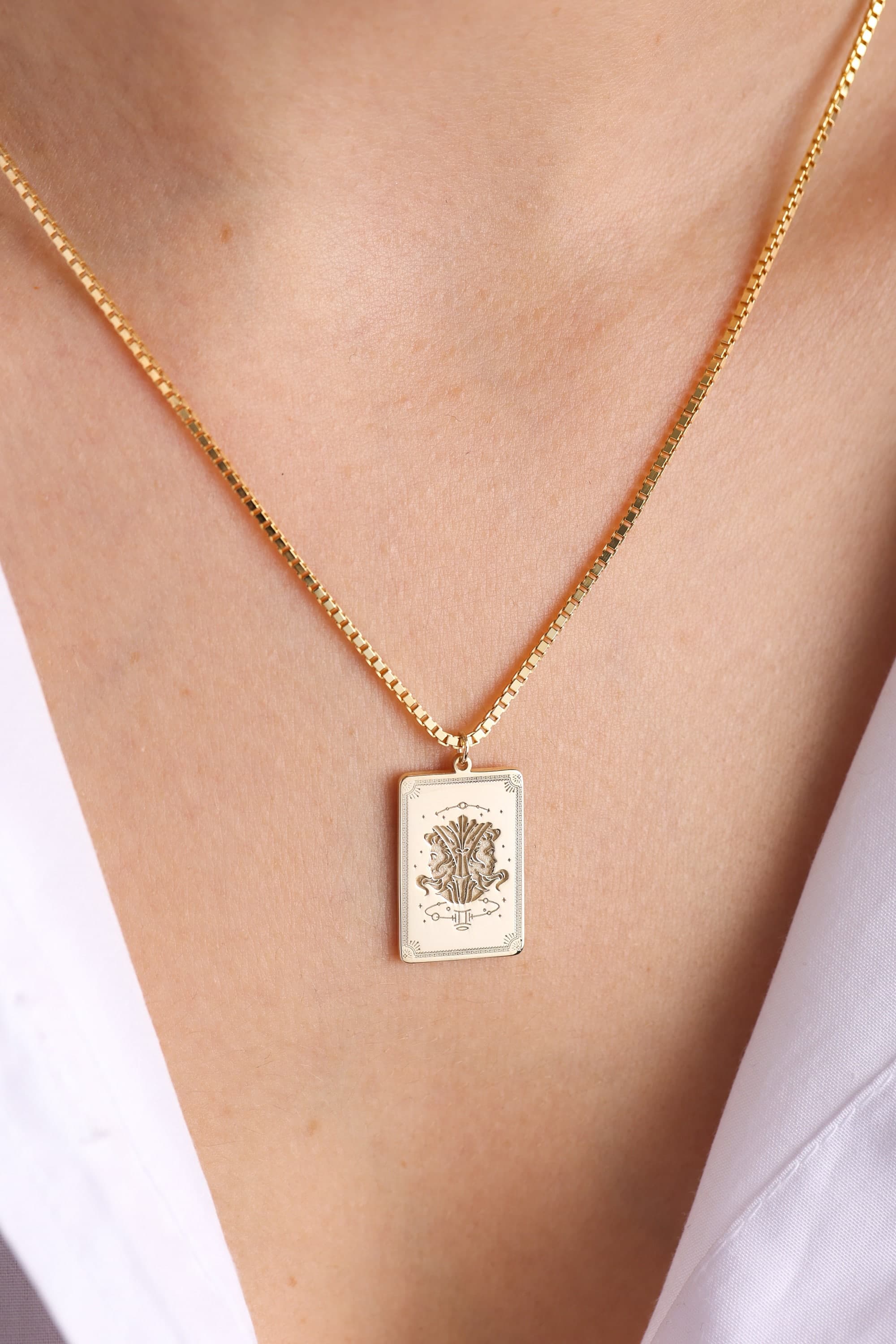 Zodiac Necklace  , Zodiac Charm Necklace , Scorpio Zodiac Necklace,  Leo Necklace , Libra Necklace Zodiac,Virgo Necklace, Astrology necklace - image 4
