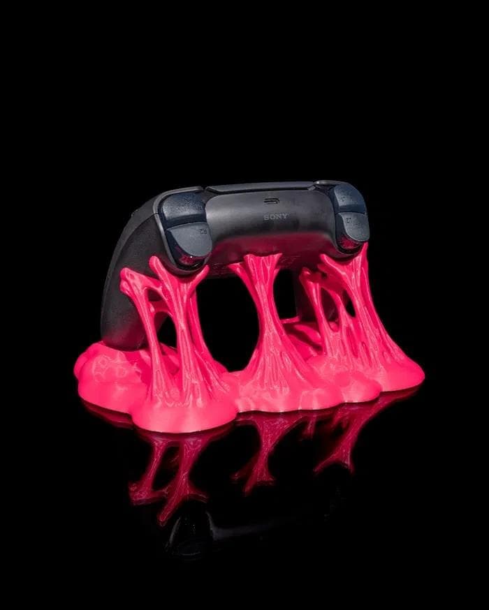 Custom Gummy Controller Holder | 3D Printed Controller Stand | Gamer Desk Decor | Gaming Room Accessory - image 5