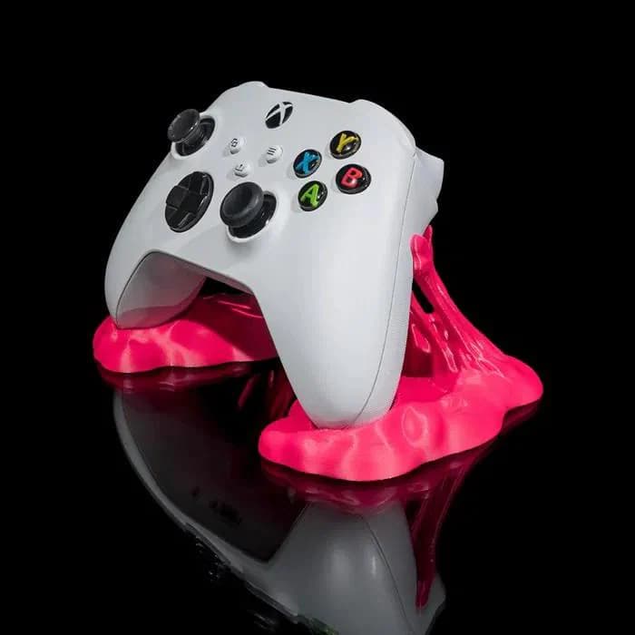 Custom Gummy Controller Holder | 3D Printed Controller Stand | Gamer Desk Decor | Gaming Room Accessory - image 4