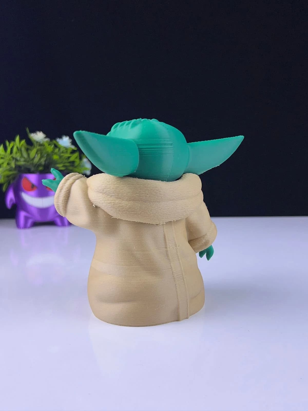 Baby Yoda Figurine: Lifelike 3D Printed - Star Wars Decor - image 4