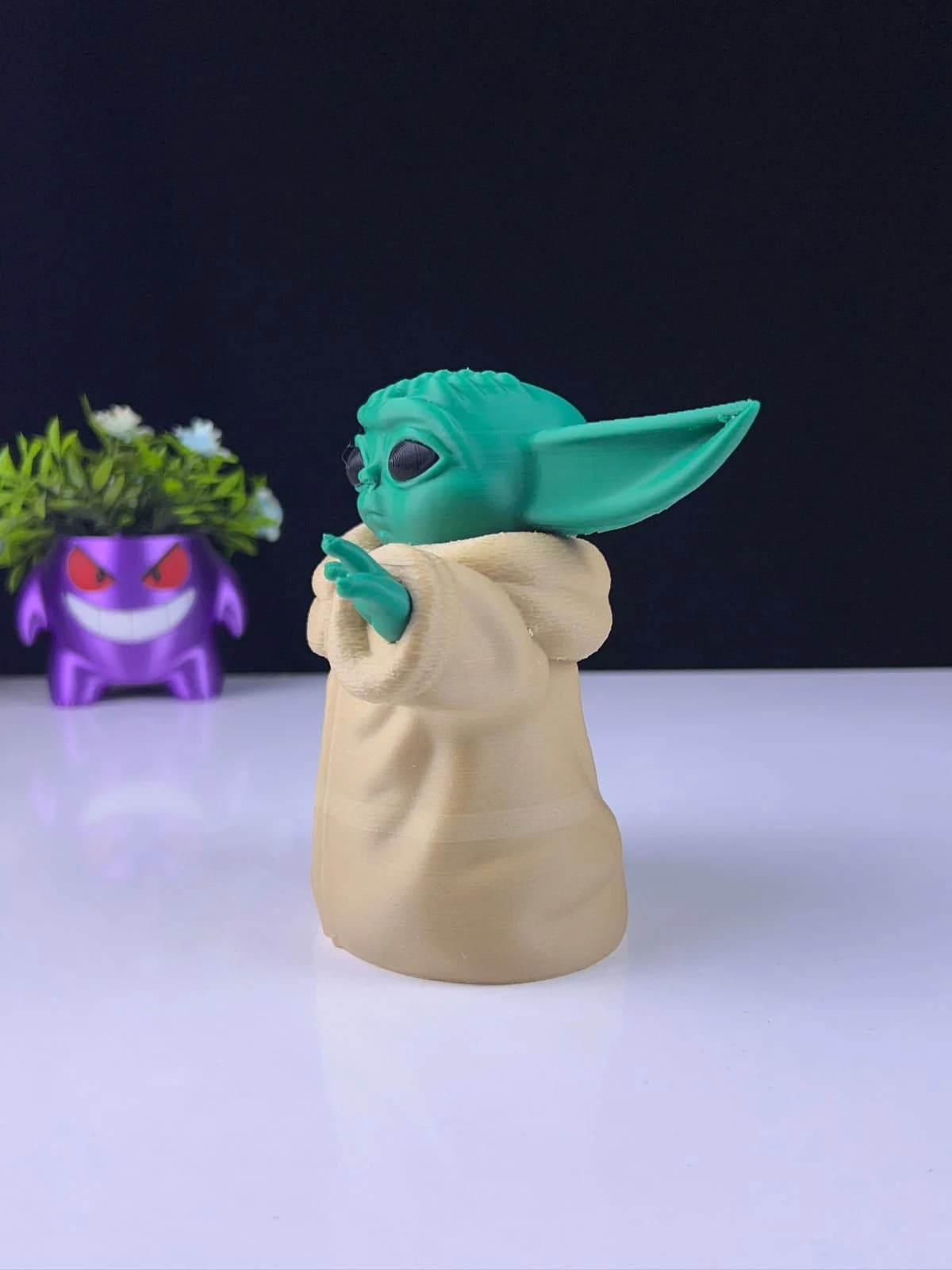 Baby Yoda Figurine: Lifelike 3D Printed - Star Wars Decor - image 5