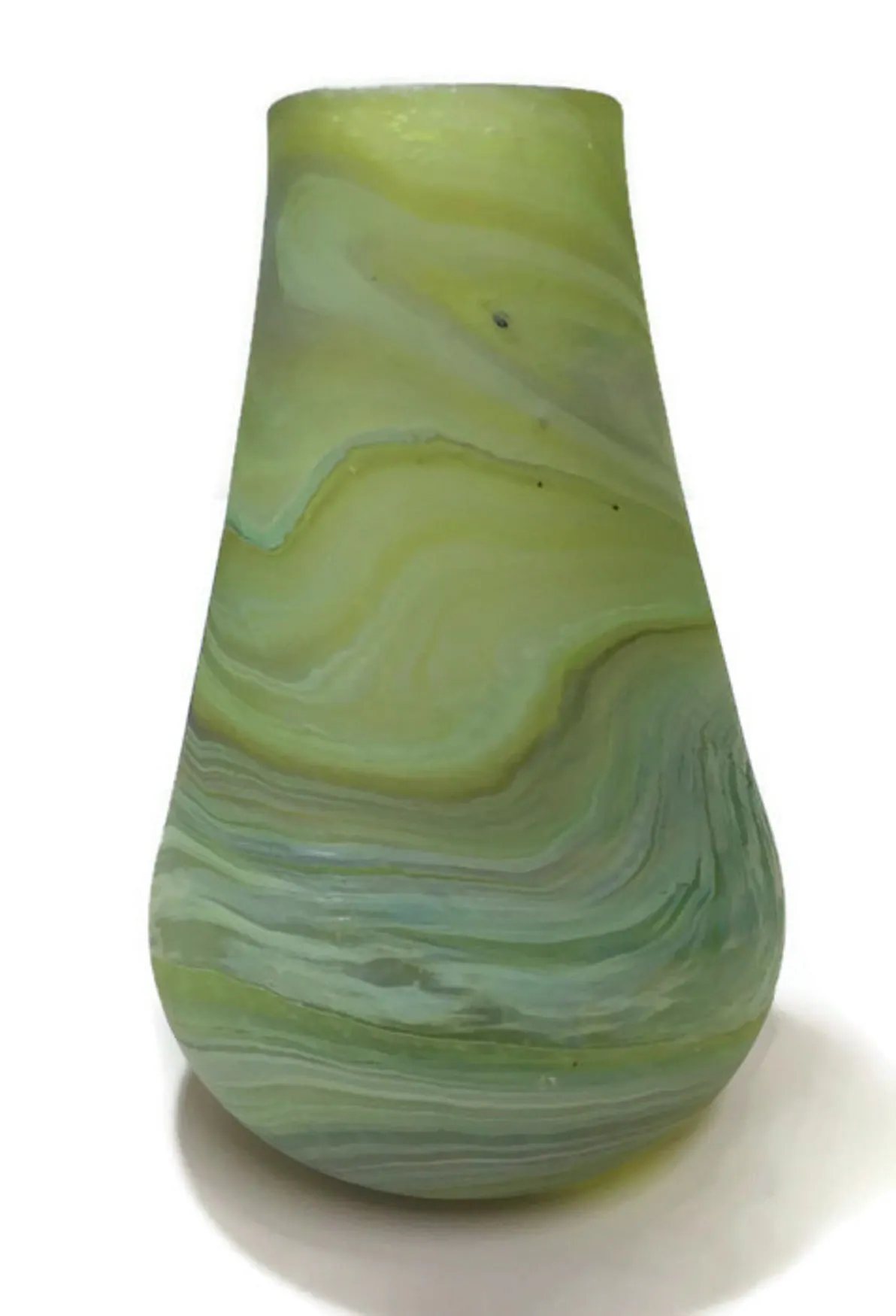 New Phoenician Style Hebron Blowing Glass Big VASE Holy Land Handmade Blown Color Art - A0124BiV - image 3