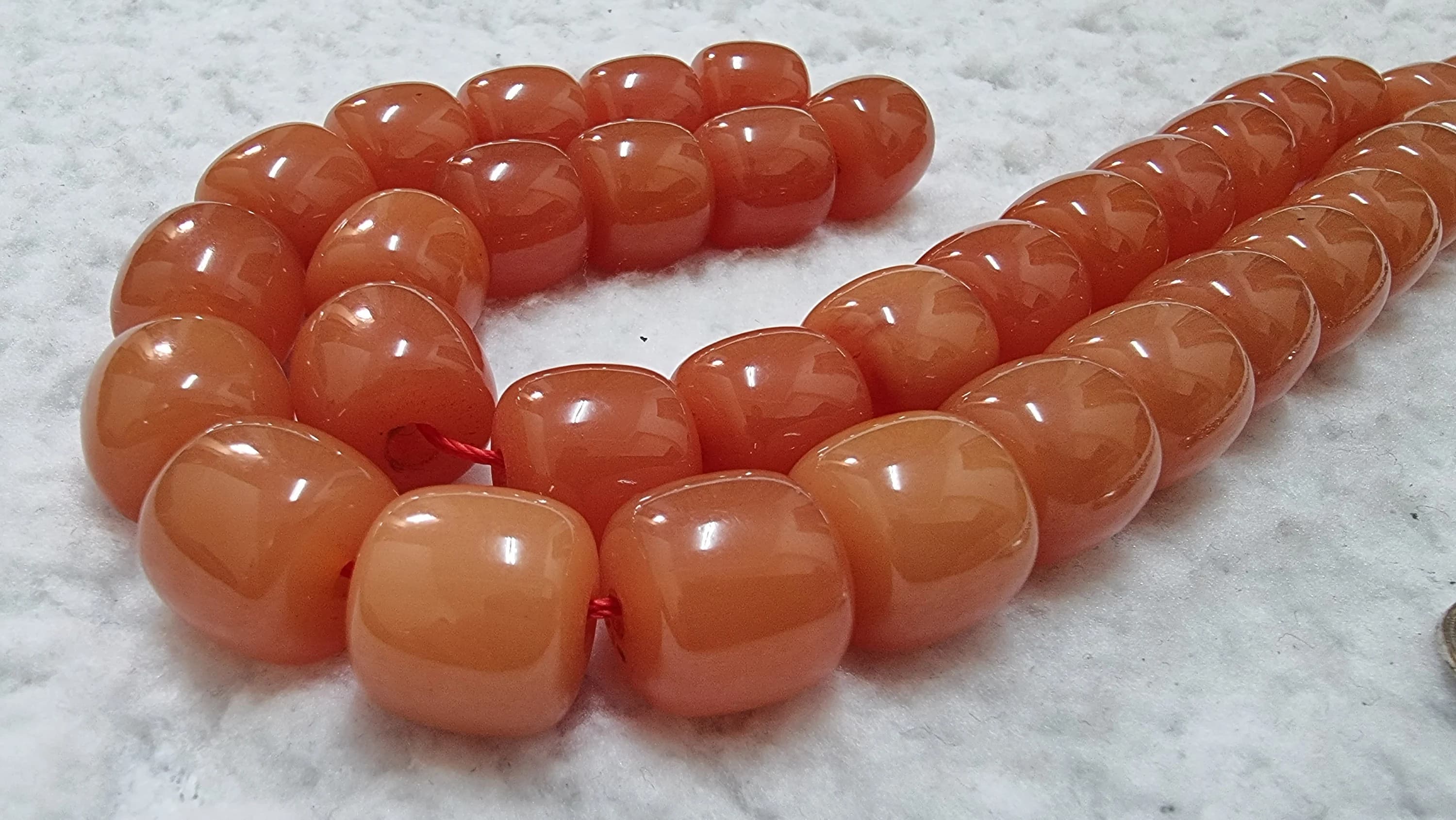 HQ Handmade German Faturan Bakelite Islamic Prayer Rosary Tasbih Misbaha Tasbeeh Tesbih Tesbeeh #018 - image 5