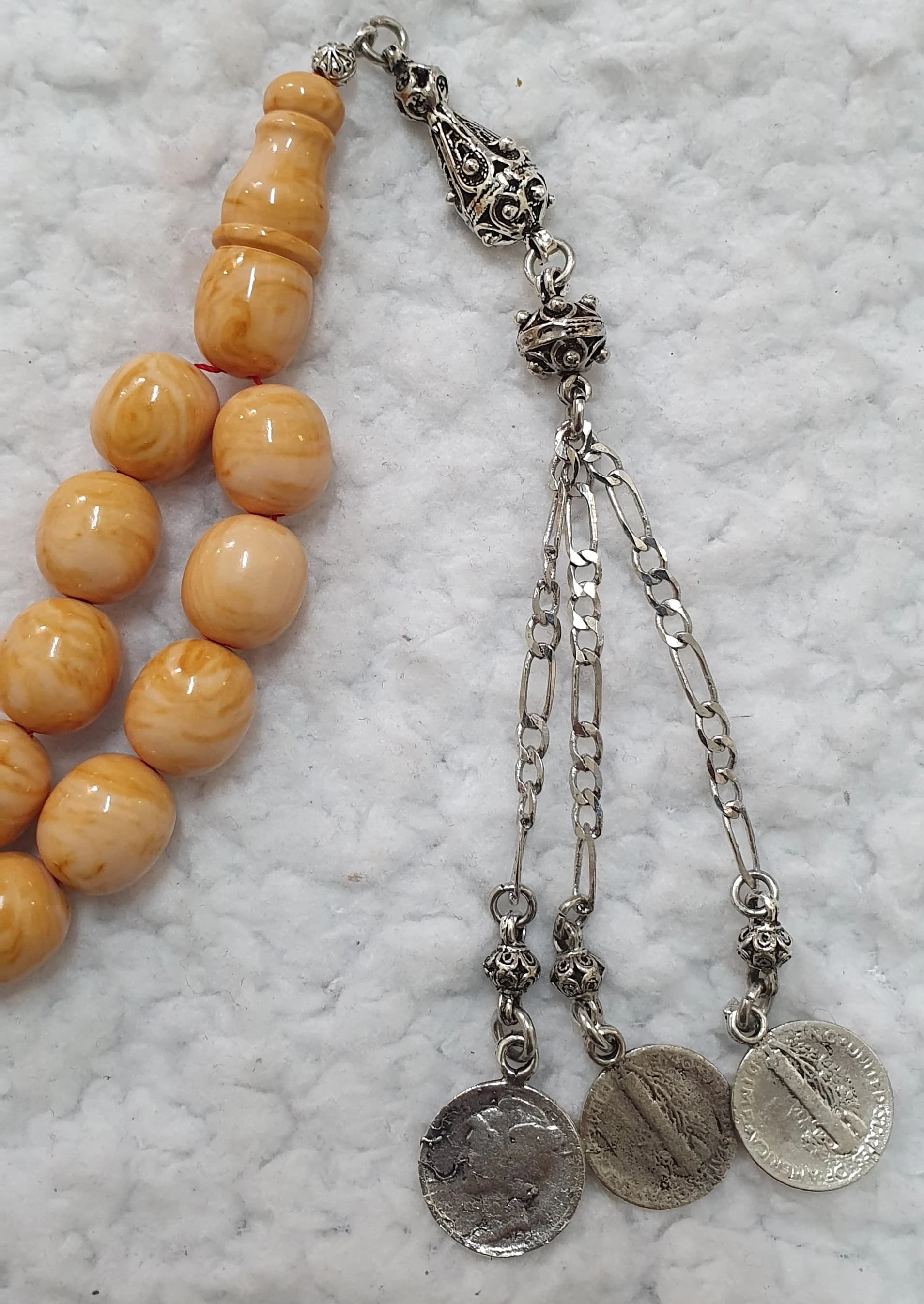 HQ Handmade Sandalous Bakelite Islamic Prayer Rosary Tasbih Misbaha Tasbeeh Tesbih Tesbeeh #003 - image 5