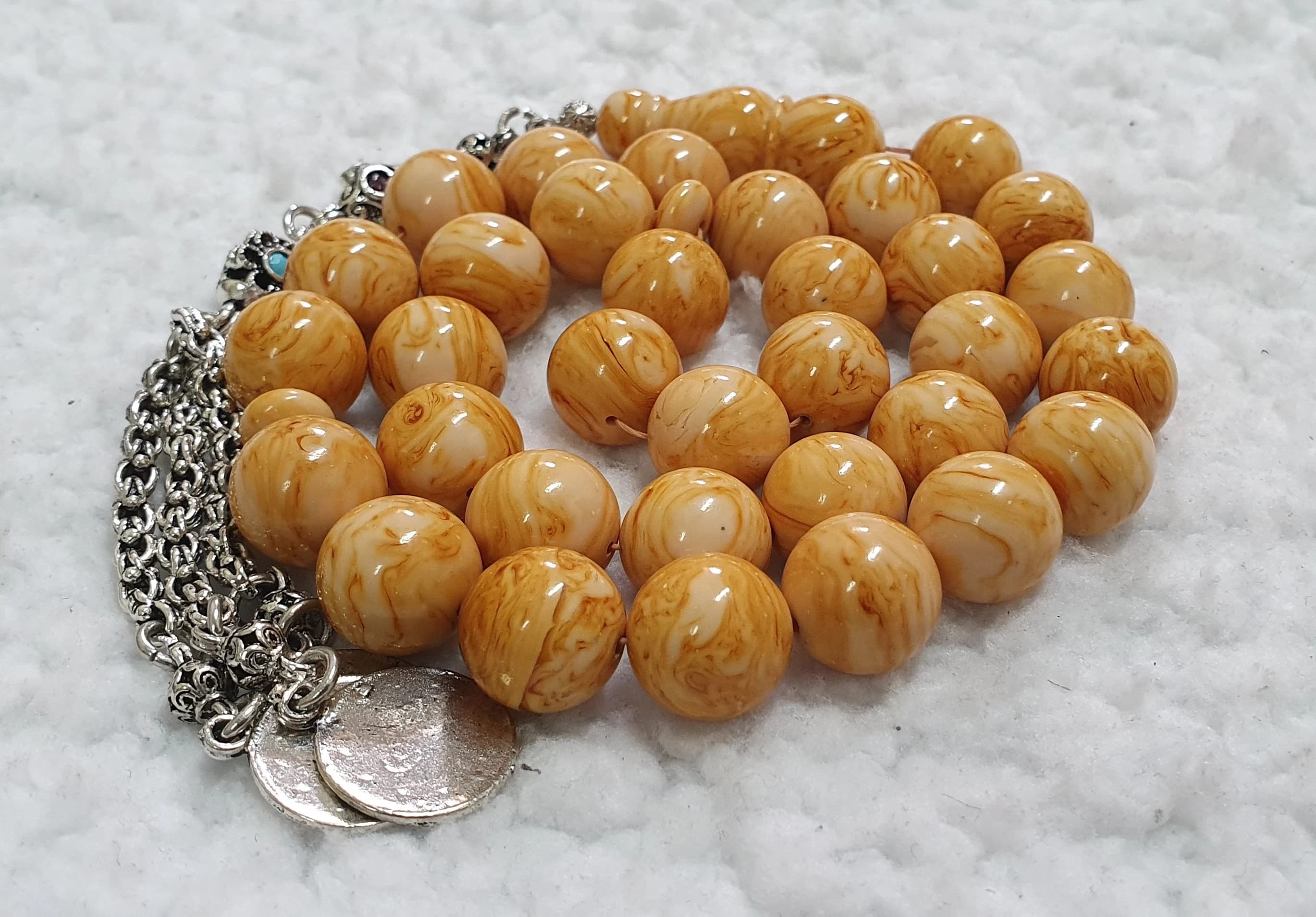 HQ Handmade Sandalous Bakelite Islamic Prayer Rosary Tasbih Misbaha Tasbeeh Tesbeeh Tesbih #011