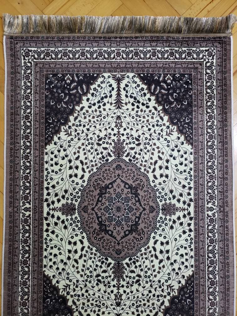 Luxury Prayer Rug, Meditation Rug, Colorful Rug, Small Turkish Rug, Luxury Prayer Mat for Men, 28"x48" Area Rug, Janamaz, Gift for Men