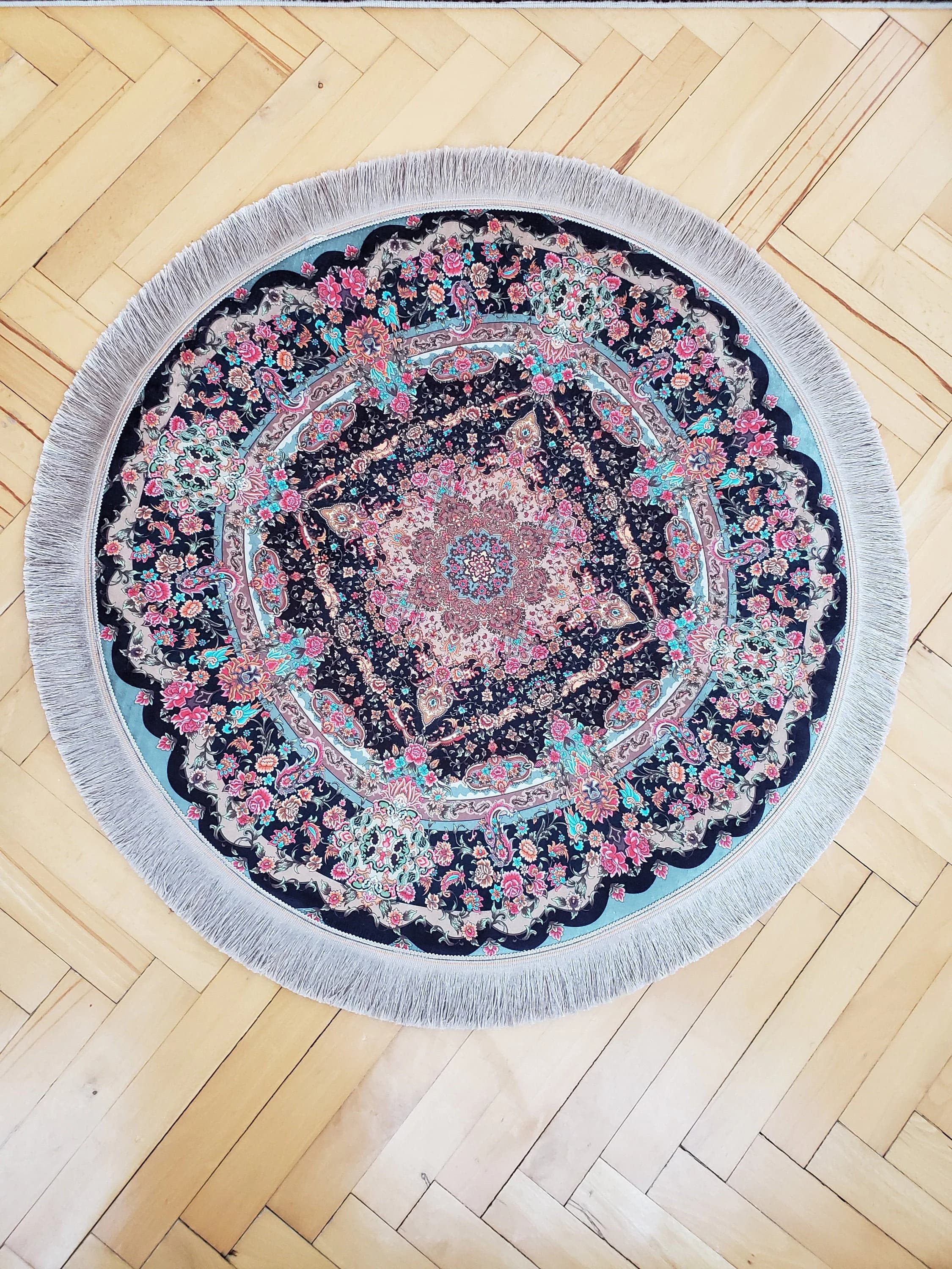 2.7x2.7 ft, beautiful turkish circle rug, home decor oval rug, oriental anatolia carpet, area rug,floor wall covering rugs home gift for you