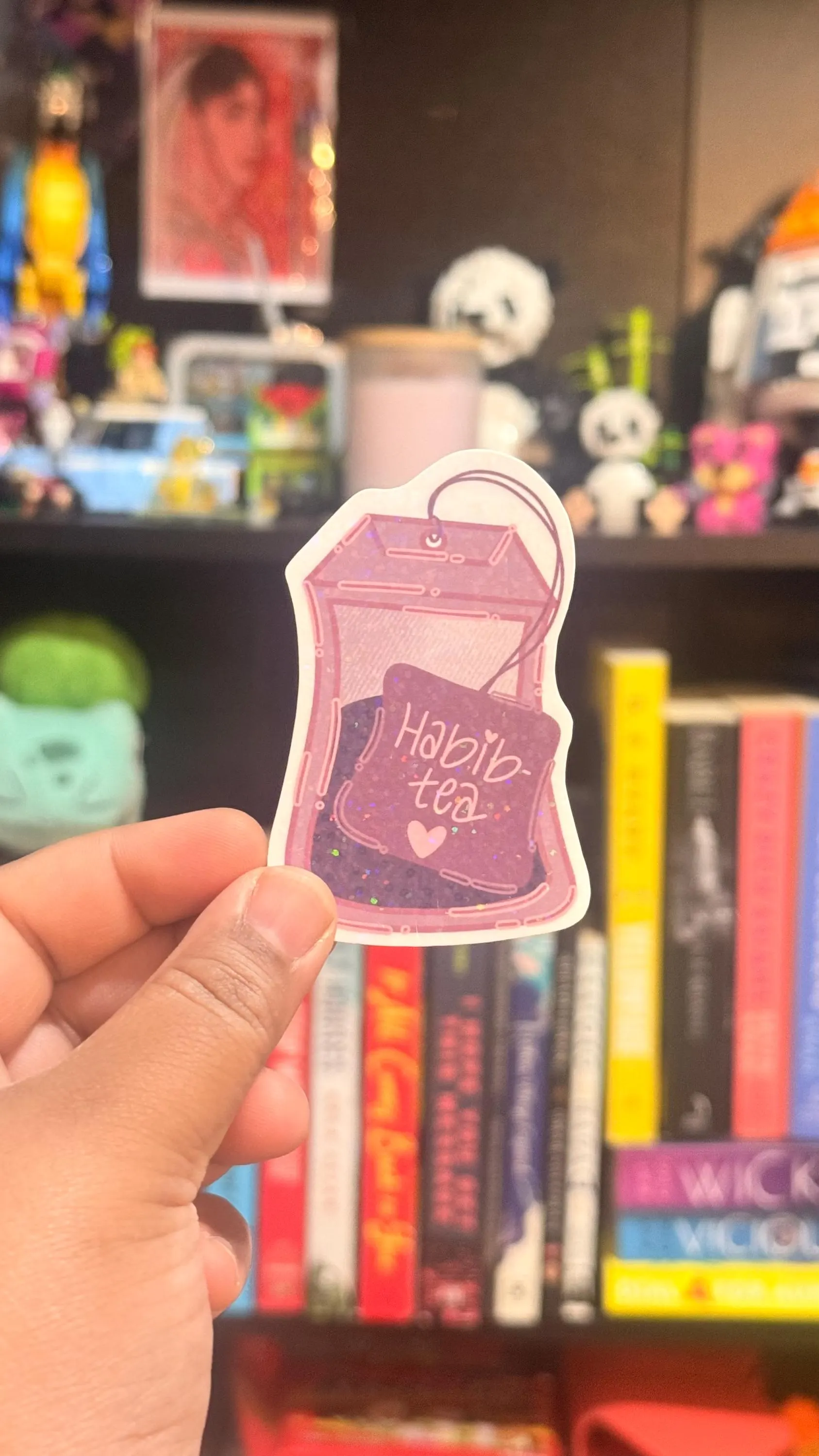 Habib-tea Sticker - Tea Bag - Habibti - Laptop - Decal - Waterbottles - Punny