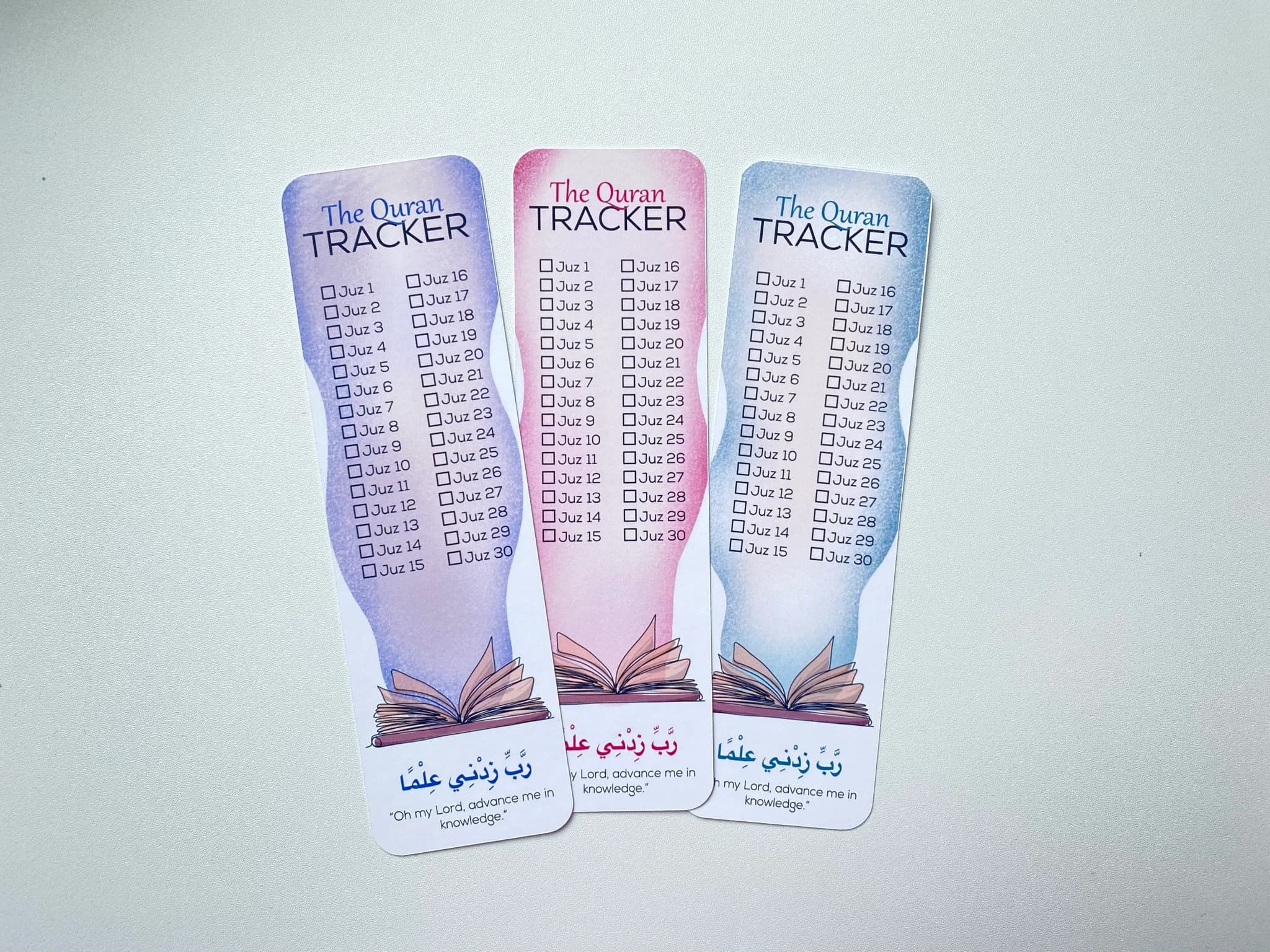 Quran Tracker Bookmark: Islamic Ramadan Progress Aid