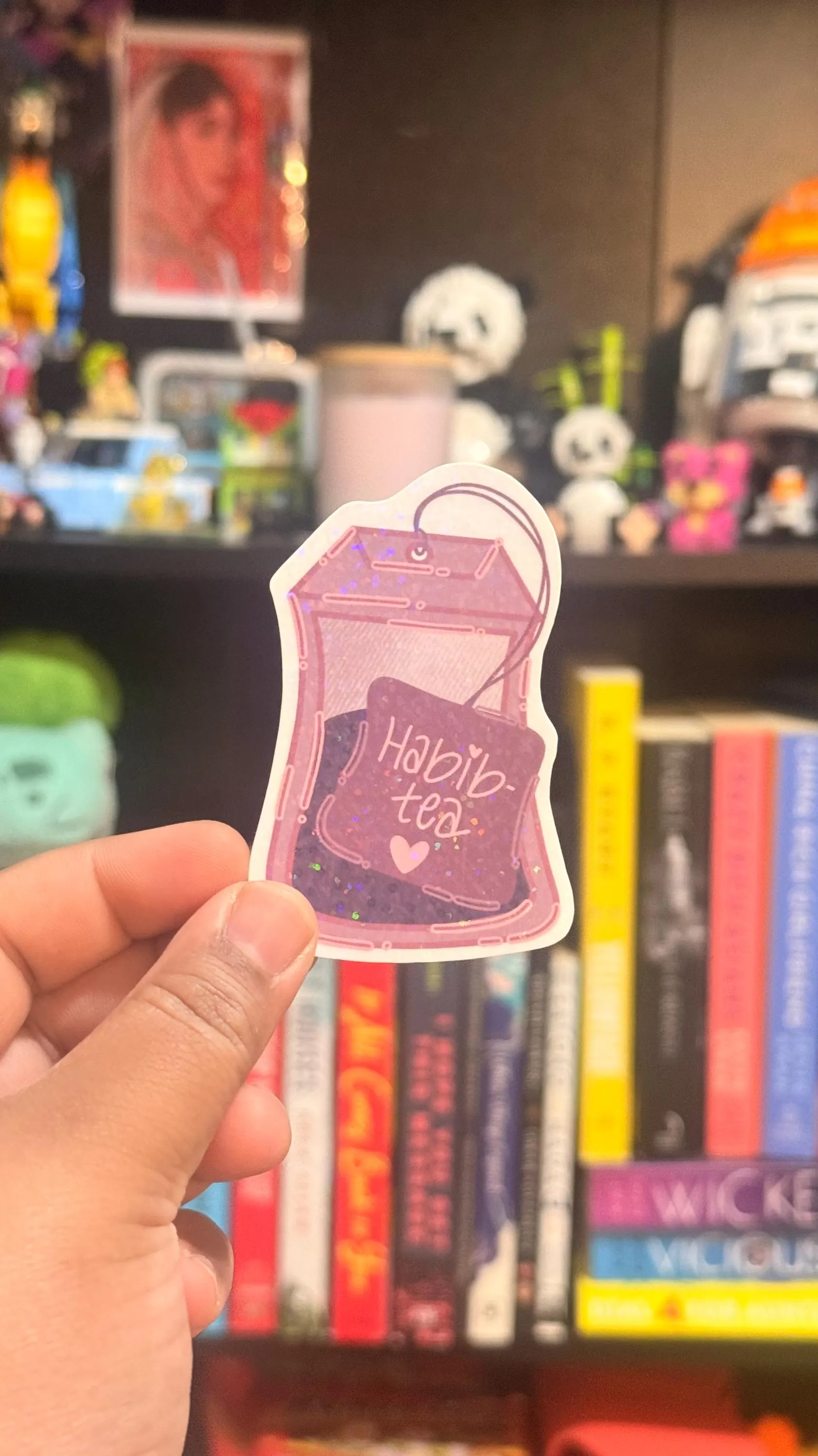 Habib-tea Sticker - Tea Bag - Habibti - Laptop - Decal - Waterbottles - Punny - image 2