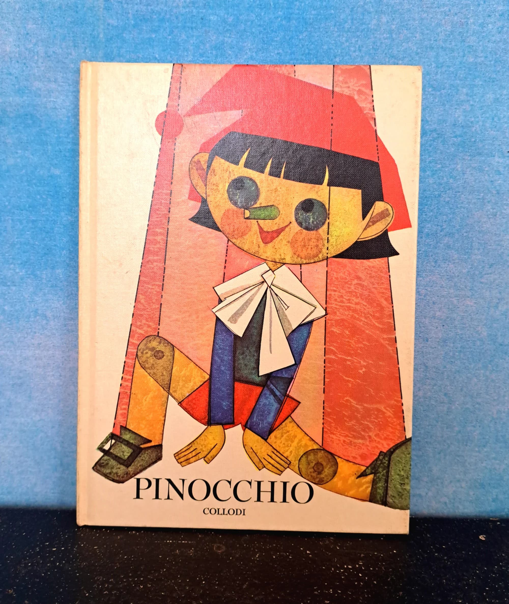 Vintage 1965 Childrens Hardcover Book, Pinnochio, Collodi /Retold by Eve Rouke, Illust by Jose Correas/A Holly Book, First Holly Printing