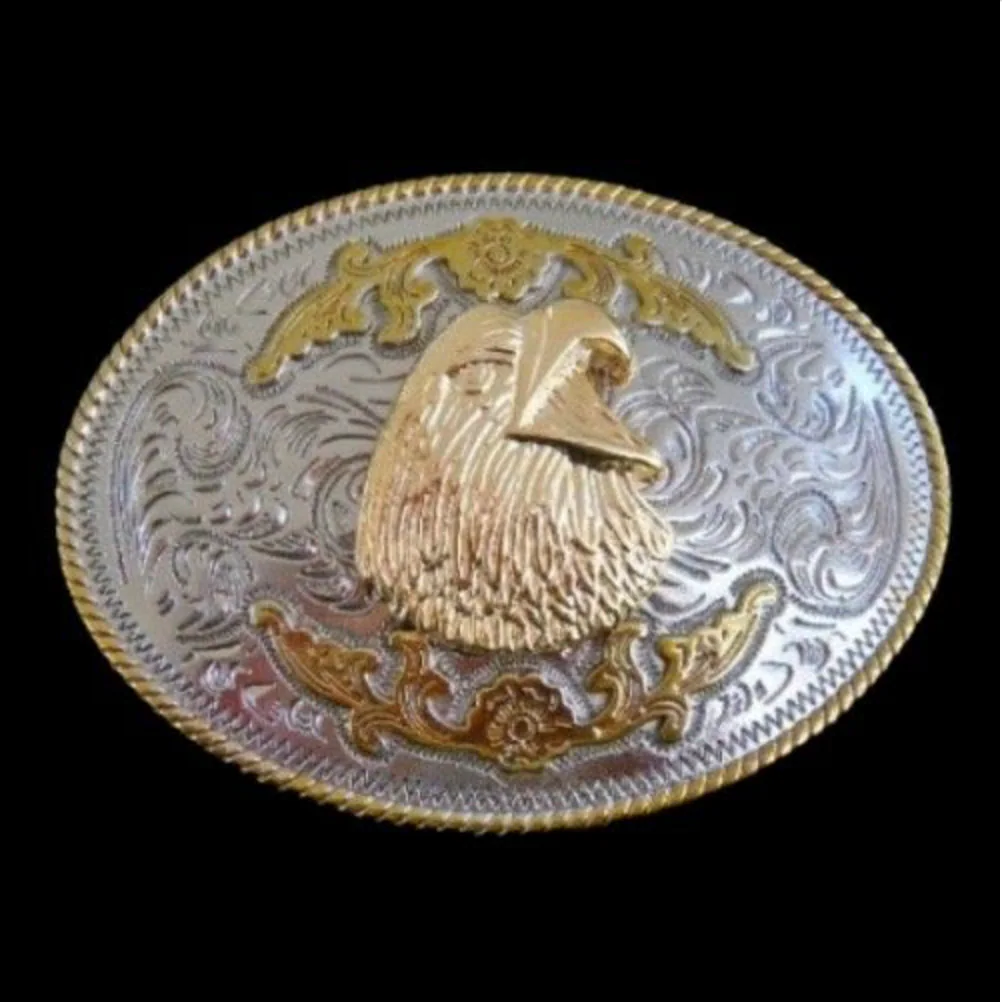 Belt Buckle Eagle American Bald Eagles Western Buckles