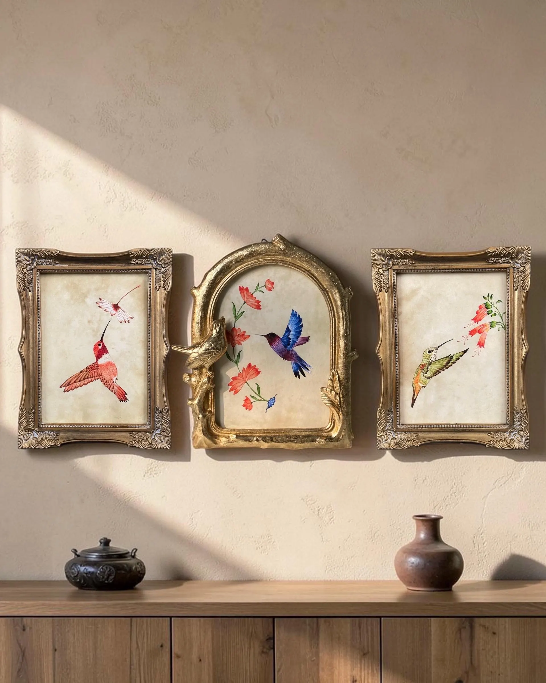 Hummingbird Miniature Collection, Birds Wall Art, Museum Prints, Bird Lover Gift, Nature Inspired Artwork, Special Collection, Ready to Hang - image 3