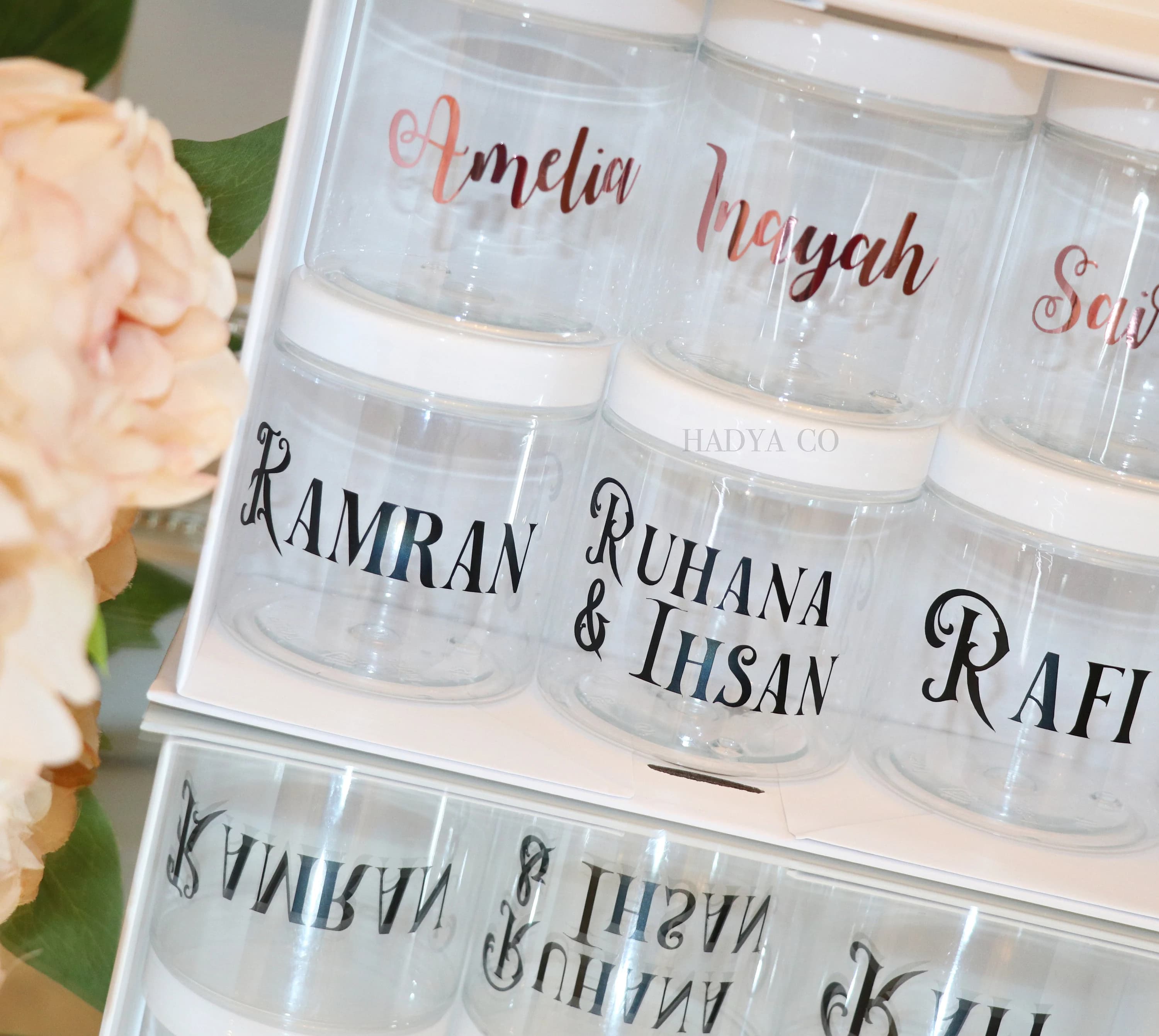 Personalised Sweet Jars - Fill with Sweets and Candy - Halal Sweets - image 4