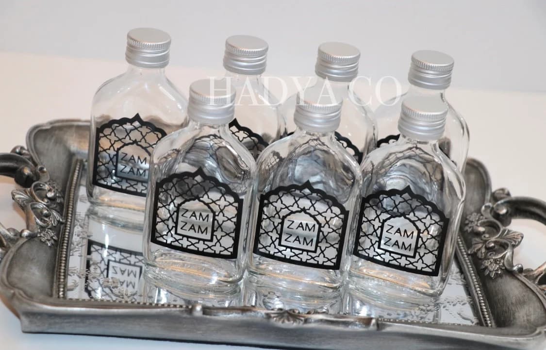 Zam Zam Bottle Favours - Perfect for Weddings, Nikkah, Aqiqah, Jalsa, Umrah, Hajj, Ramadan, Eid (Islamic Gifts) - image 4