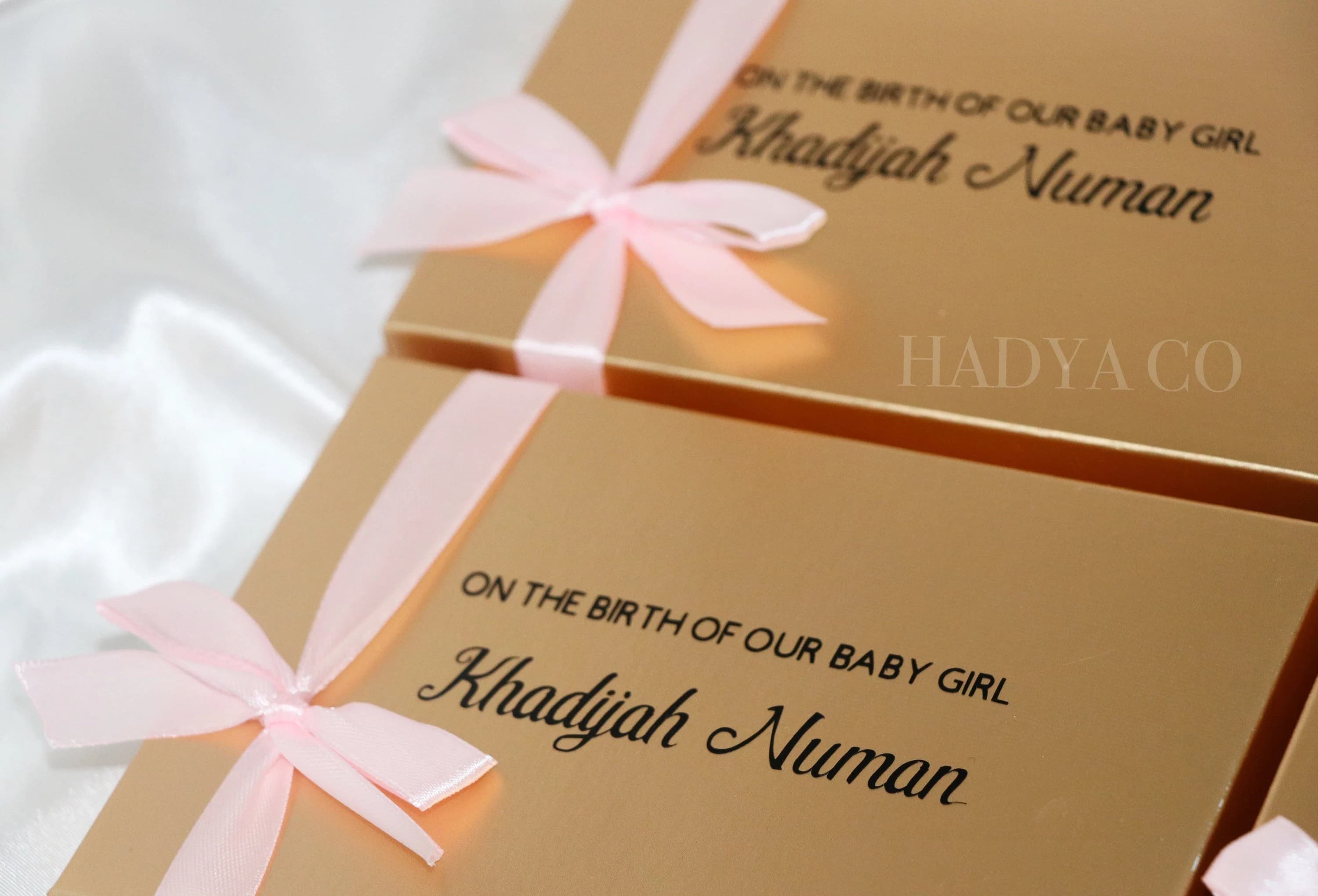 Deluxe Zam Zam Water, Dates and Ferrero Rocher Gift Set - Nikkah/ Wedding/ Birthday Gift - Also for Aqiqah/ Groom/ Bride/ Wedding Invitation - image 2