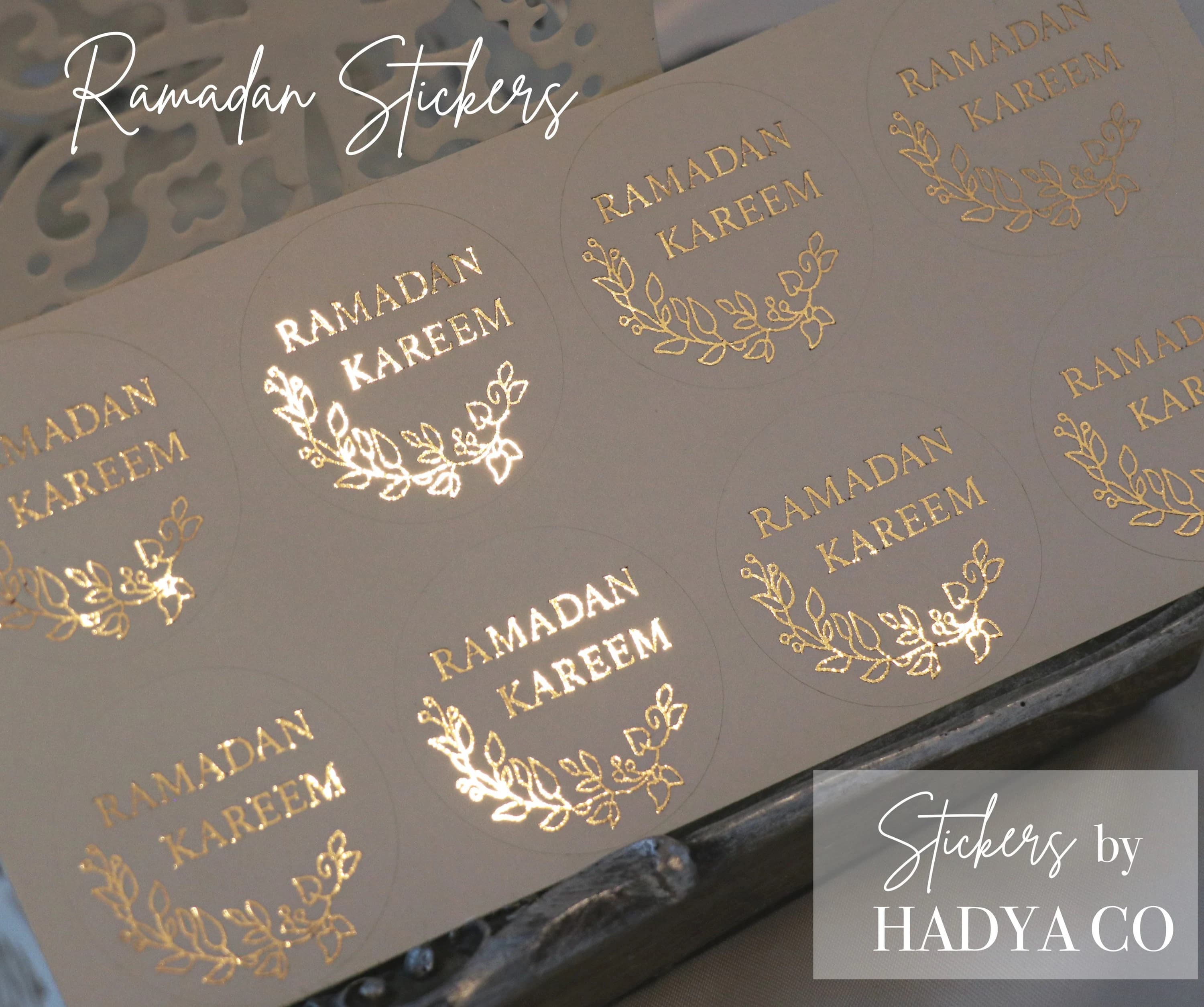 Ramadan/Eid Stickers - Perfect for Gifts | Businesses | Iftar Packs | Ramadan Gift | Eid Gift Ideas 2022 Edition - image 3