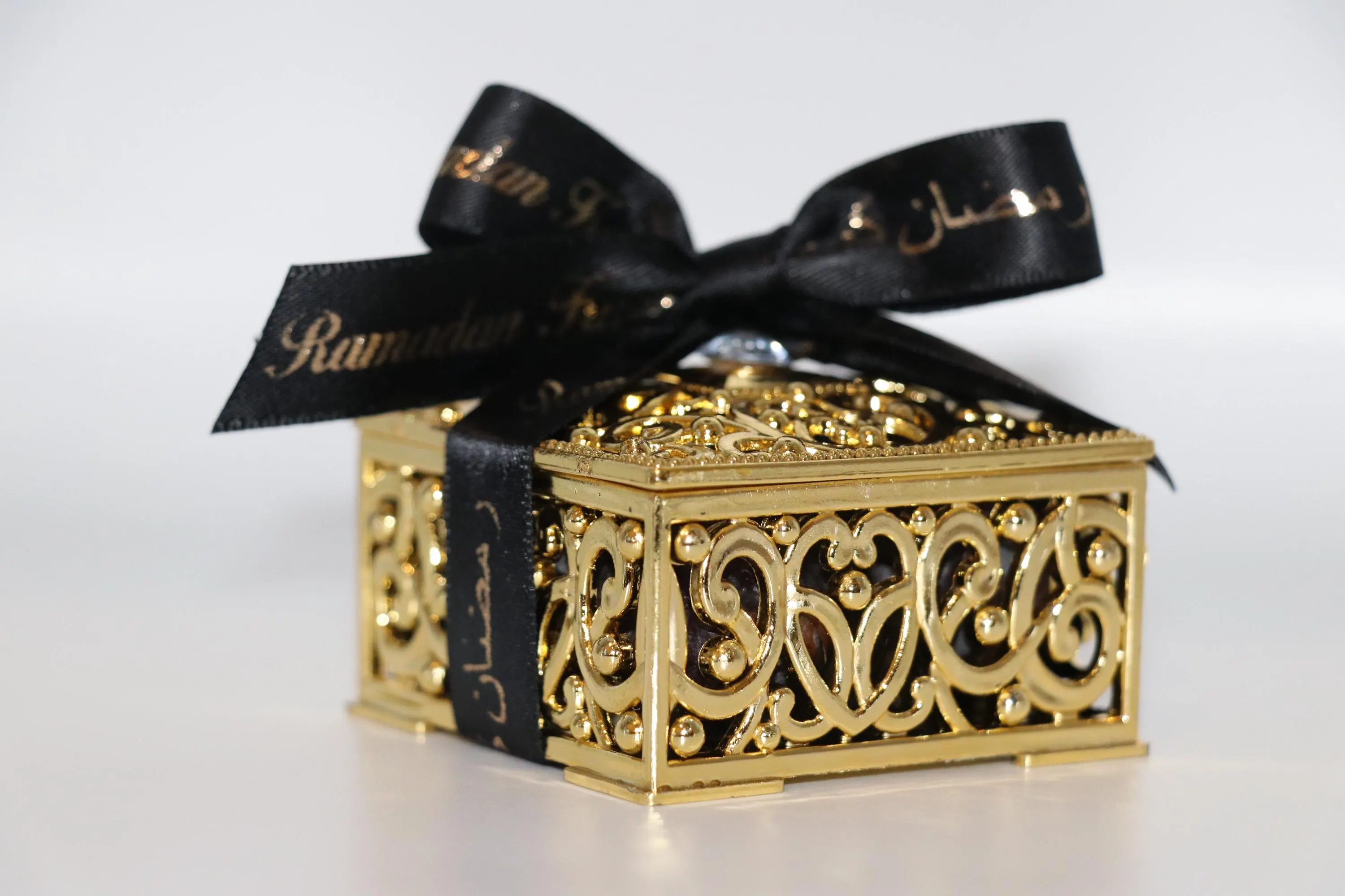 Luxury Trinket Favour Boxes in Gold or Silver - Ramadan and Eid