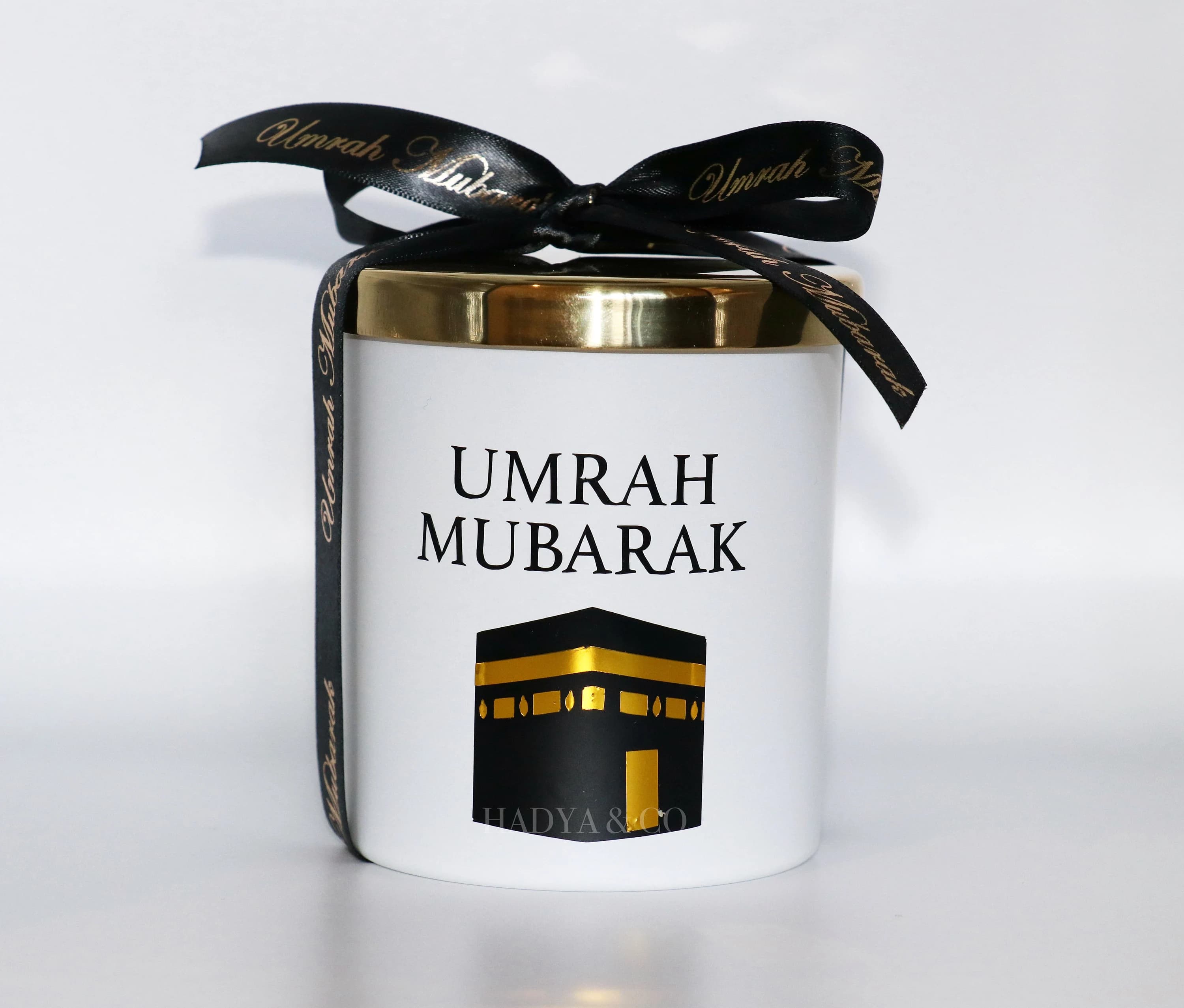 Luxury Candle Gift for Umrah or Hajj - Oud Candle - Islamic Gift
