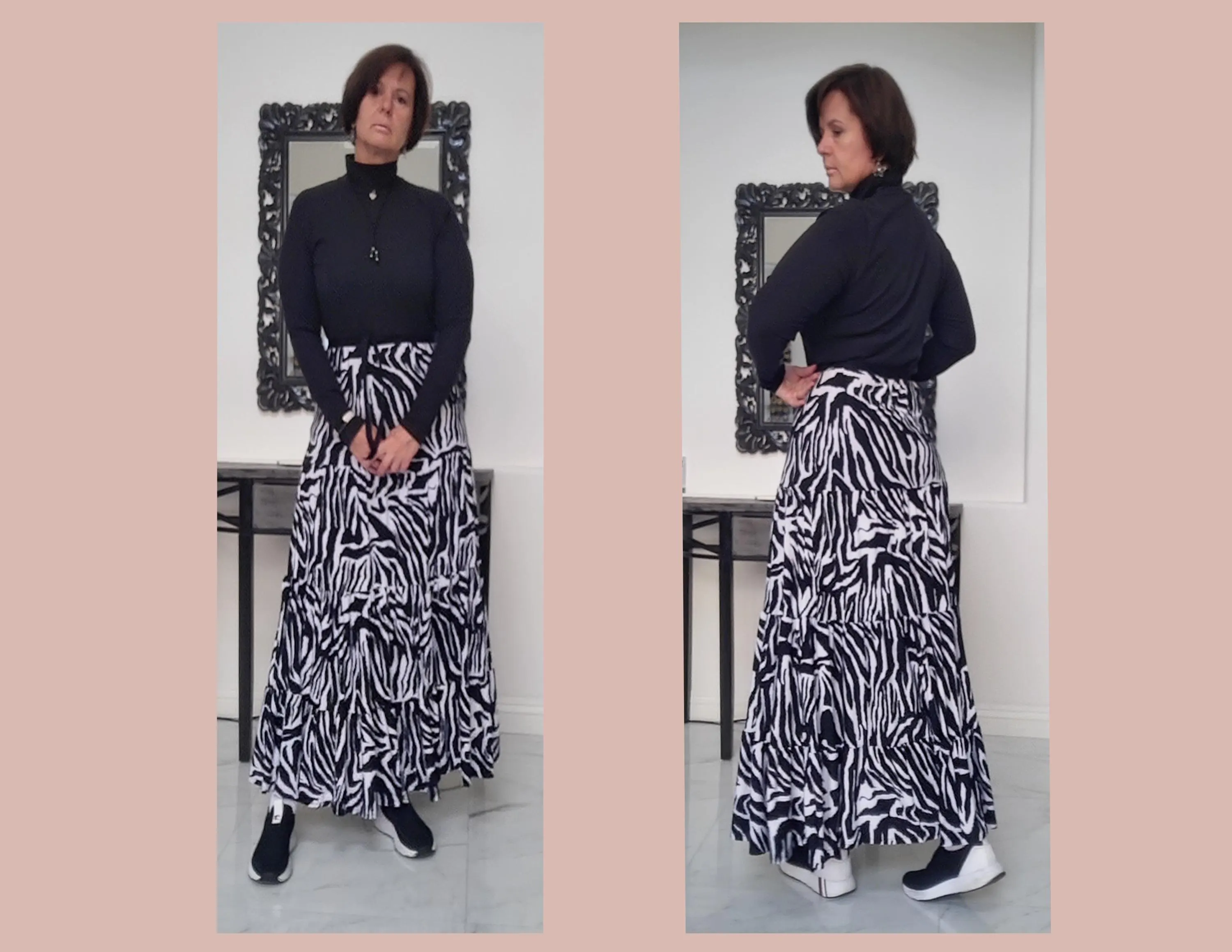 AMAL MUSLIM. Long Dress. xs-4xl. USA. Model 81. - image 3