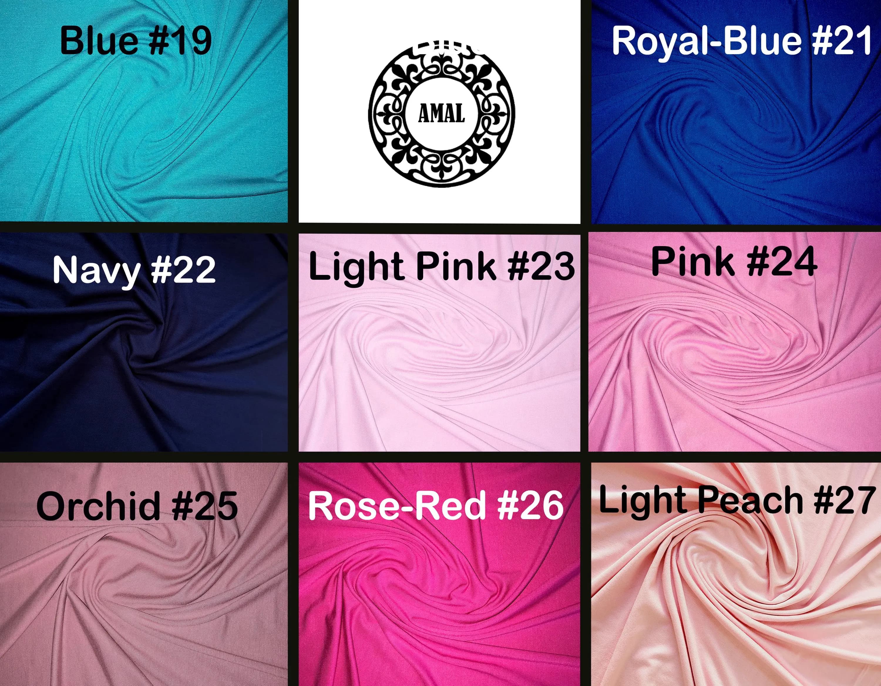 AMAL Women’s COTTON Knitted Petticoat, 32 colors, 54'', Underdress Without Sleeves. USA - image 3