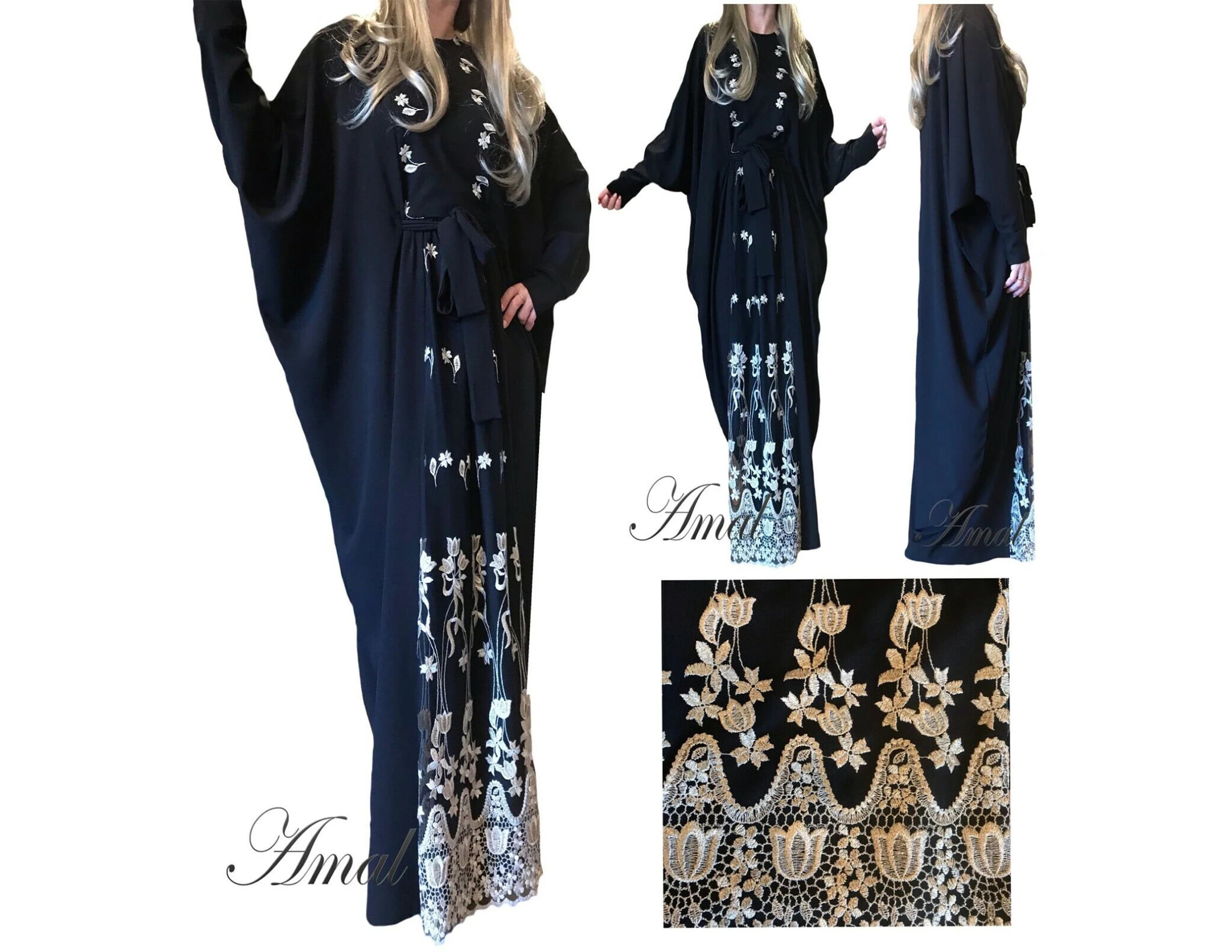 AMAL MUSLIM. Women's Abaya. xs-4xl. Islamic Hijab. USA. Model 79.1 - image 3
