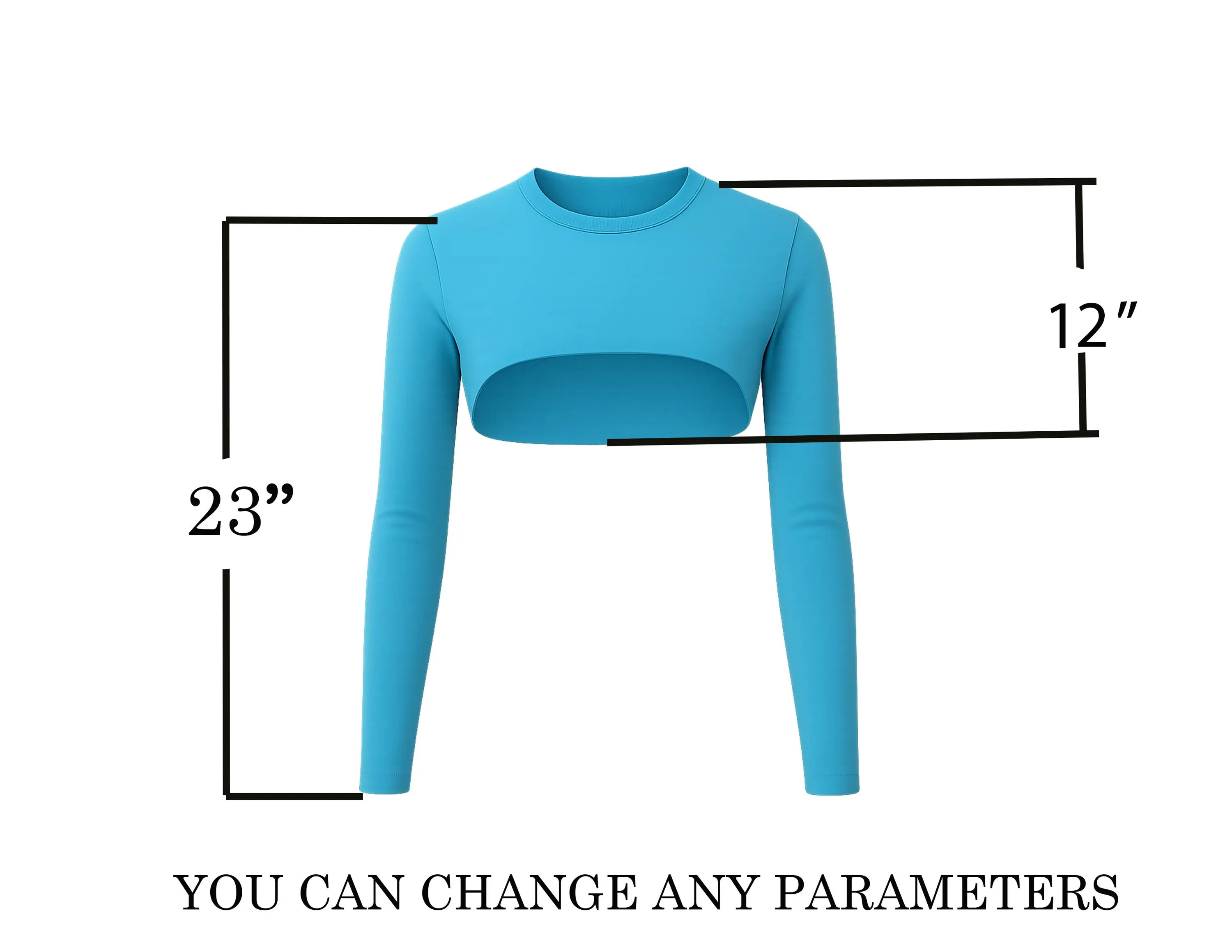 AMAL Muslim, COTTON  Bolero Top, Long Sleeve Layering Shrug, Modest Muslim Cover-Up, USA - image 3